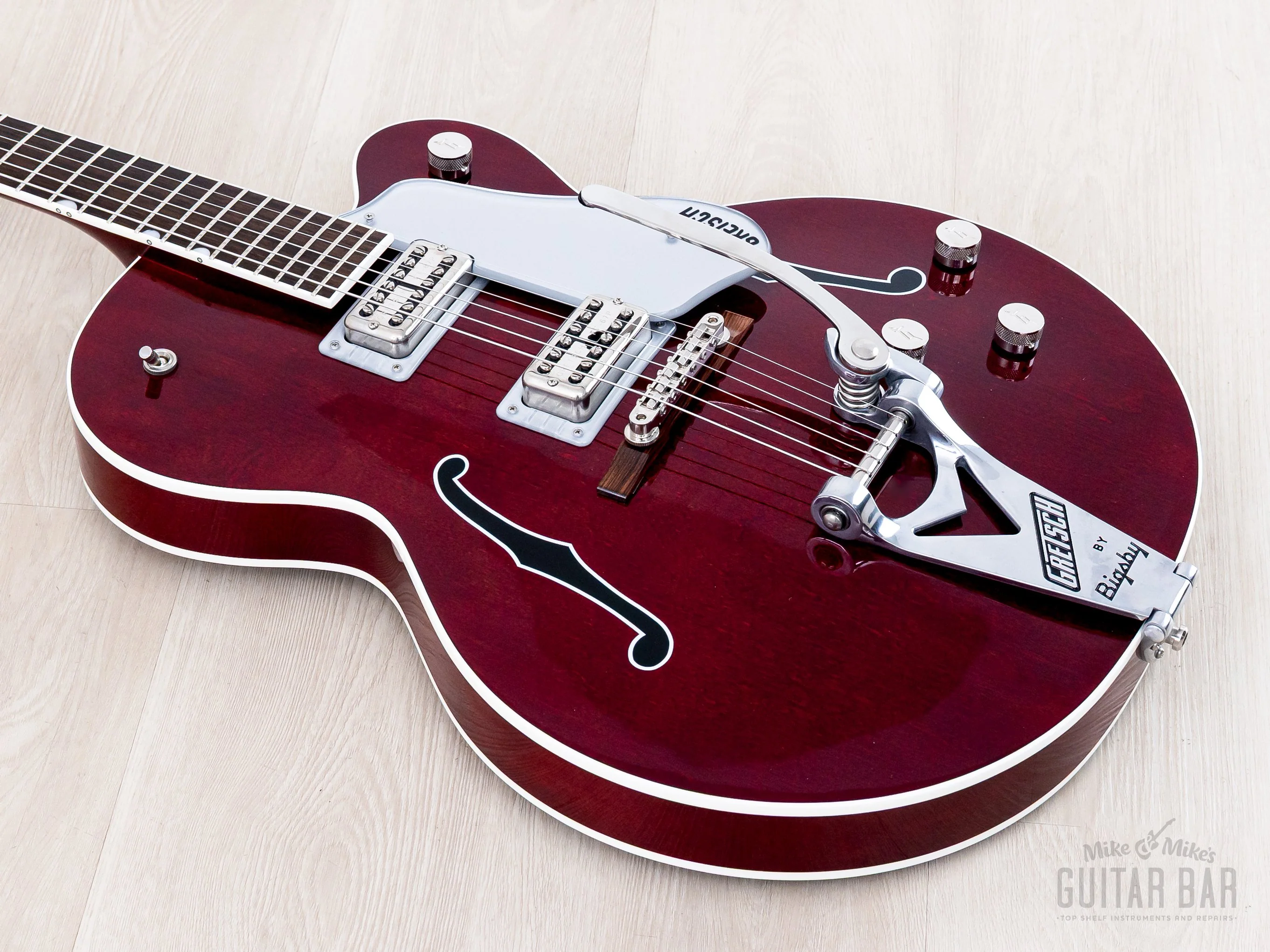 2022 Gretsch G6119T-ET Players Edition Tennessee Rose Electrotone Near-Mint w/ Case, CoA - Image 11