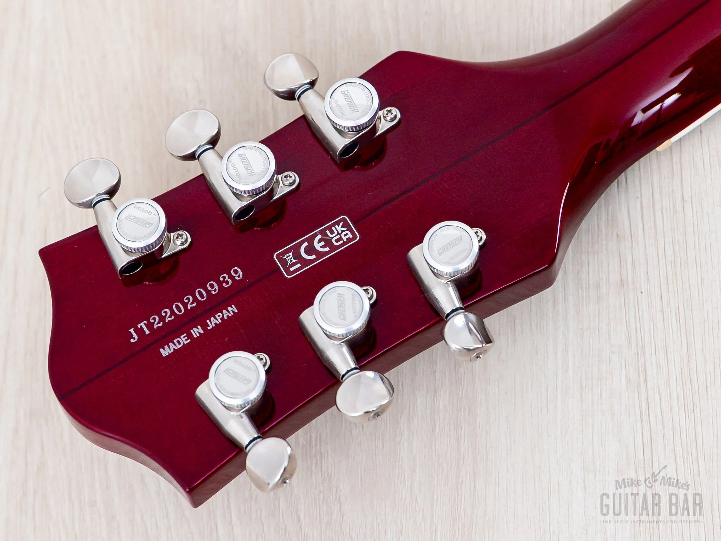 2022 Gretsch G6119T-ET Players Edition Tennessee Rose Electrotone Near-Mint w/ Case, CoA - Image 5