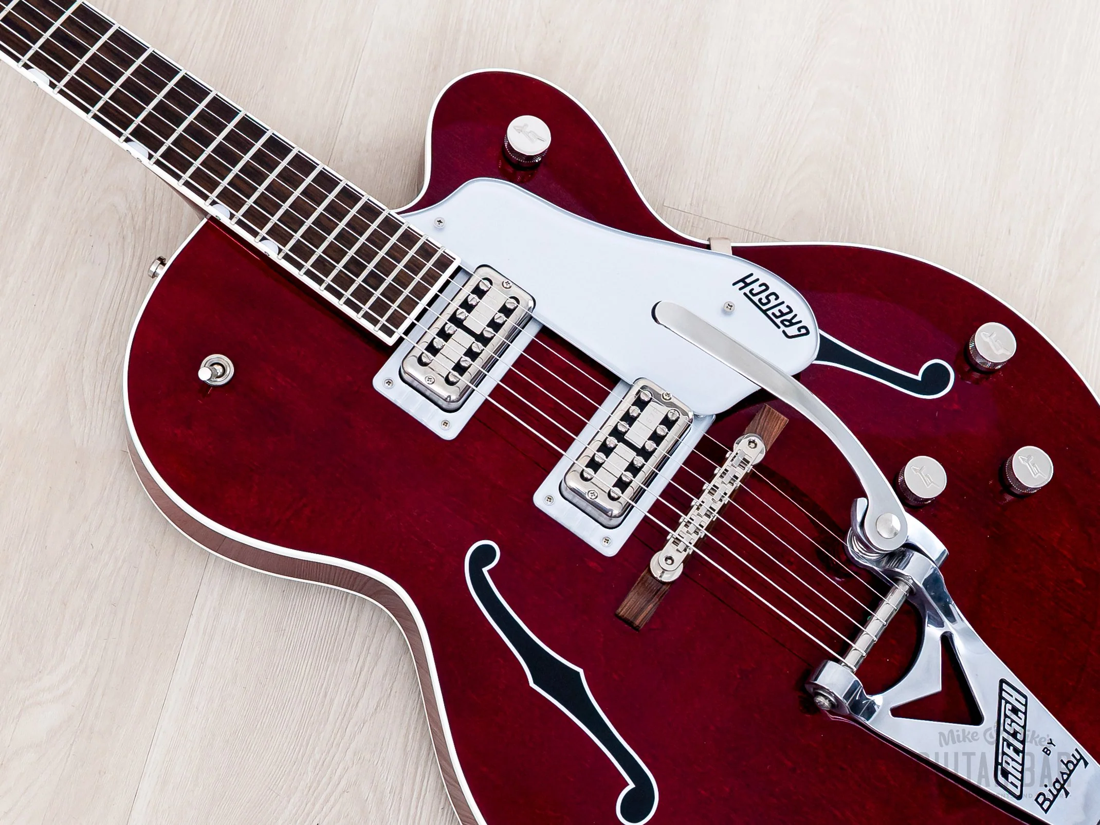 2022 Gretsch G6119T-ET Players Edition Tennessee Rose Electrotone Near-Mint w/ Case, CoA - Image 7