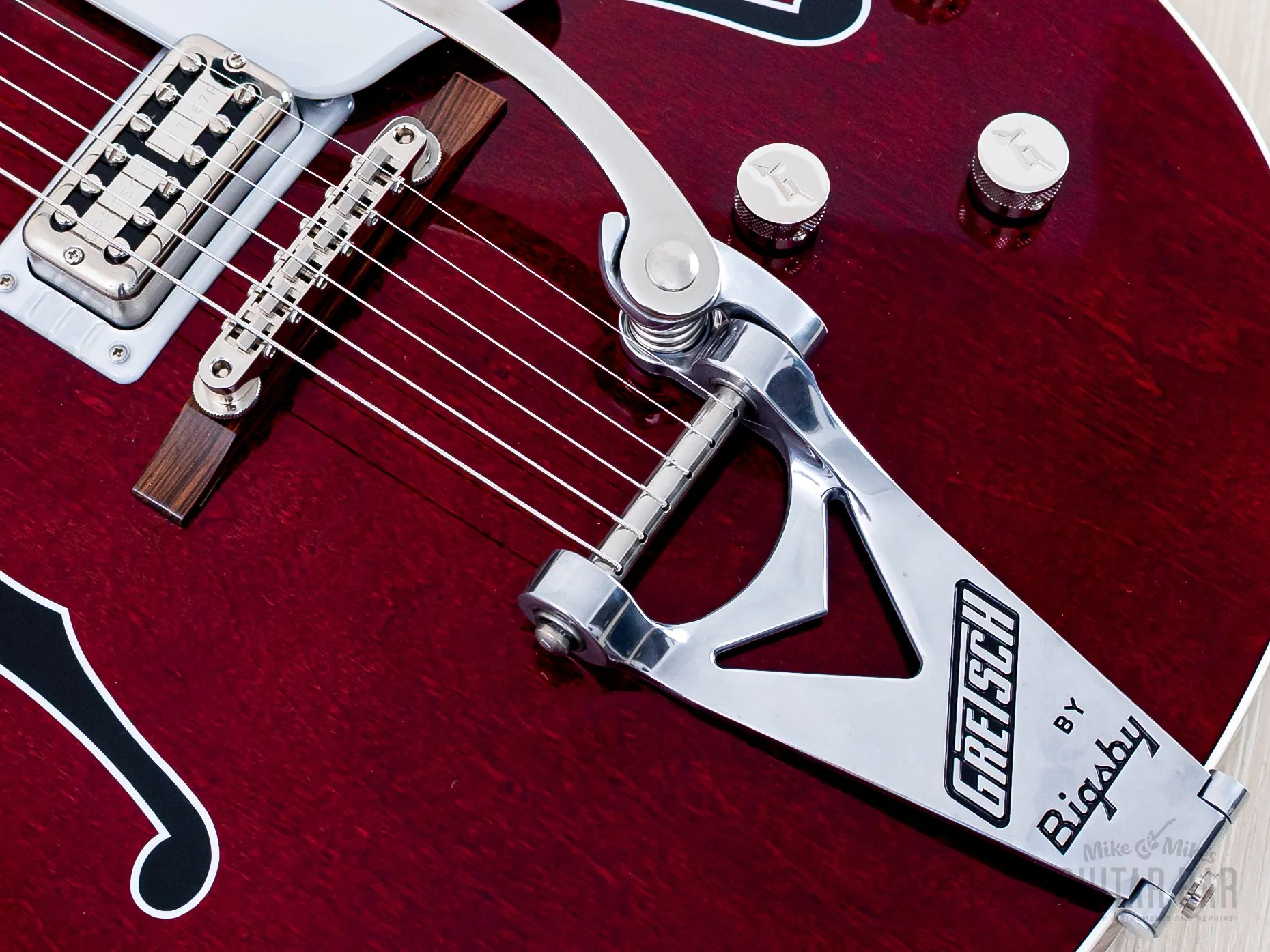 2022 Gretsch G6119T-ET Players Edition Tennessee Rose Electrotone Near-Mint w/ Case, CoA - Image 8