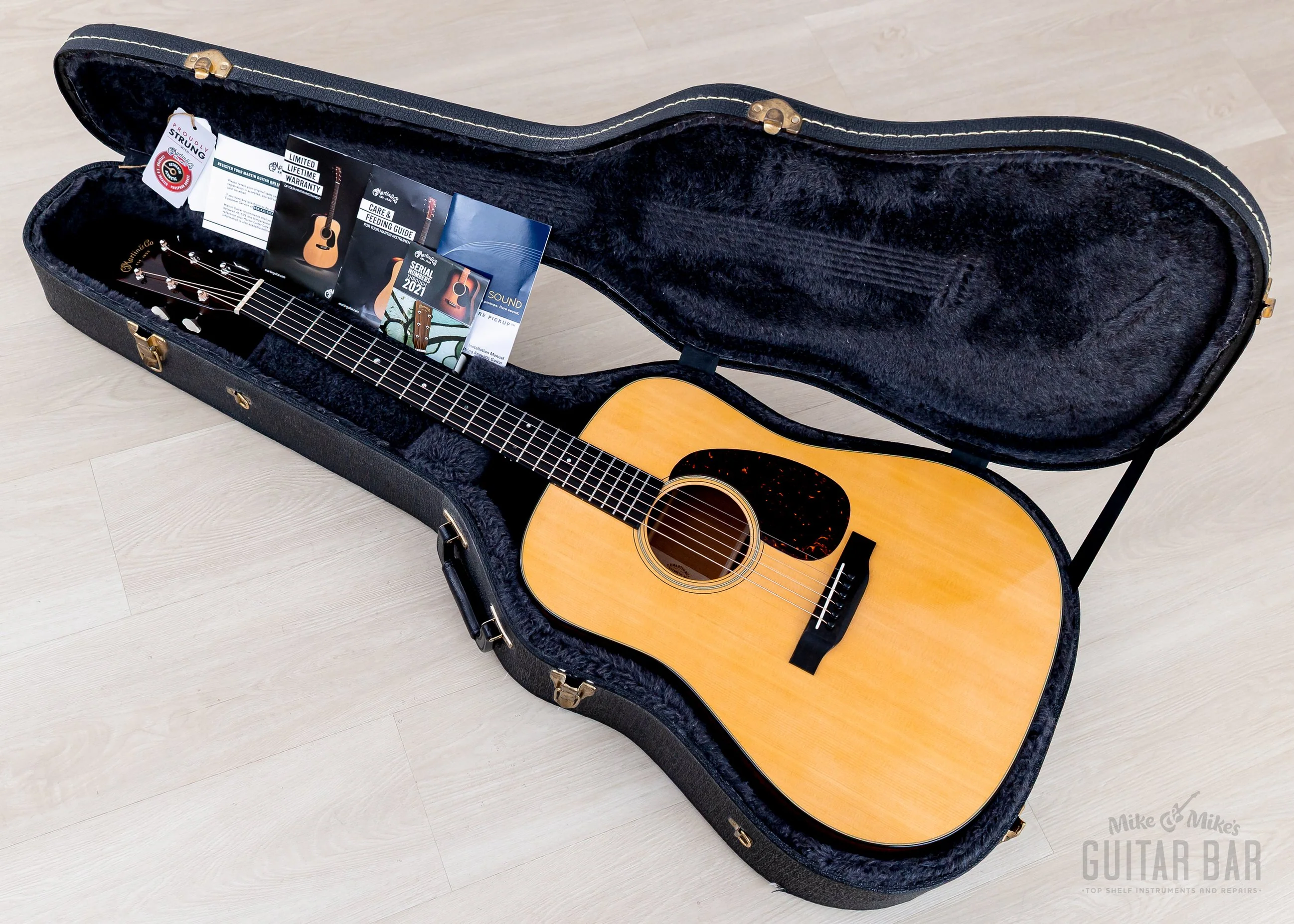 2022 Martin D-18 Reimagined Standard Series Dreadnought Acoustic Guitar, Aging Toner w/ Case - Image 20