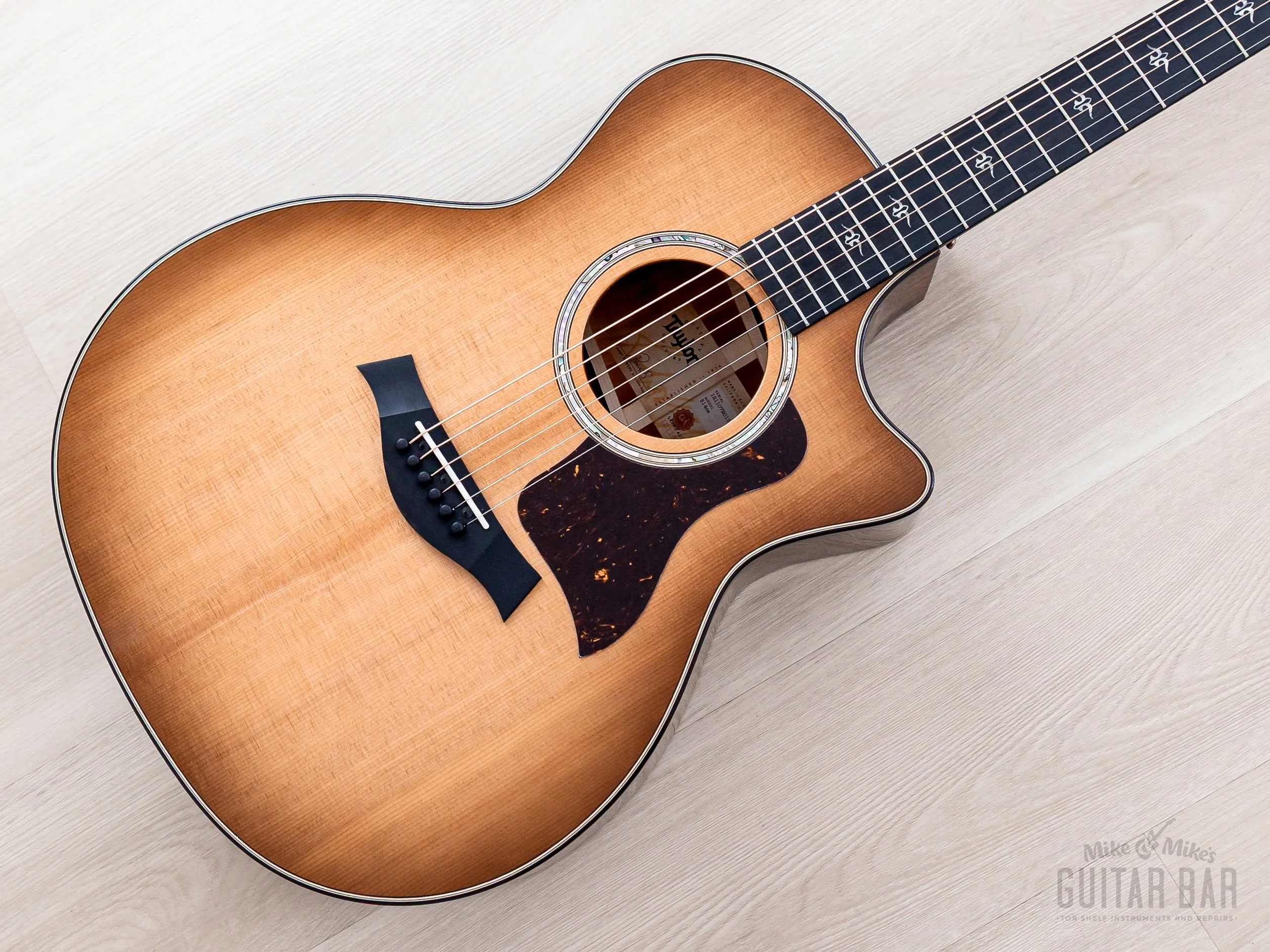 2022 Taylor 514ce Urban Ironbark Torrefied Sitka Spruce Shaded Edgeburst w/ Case