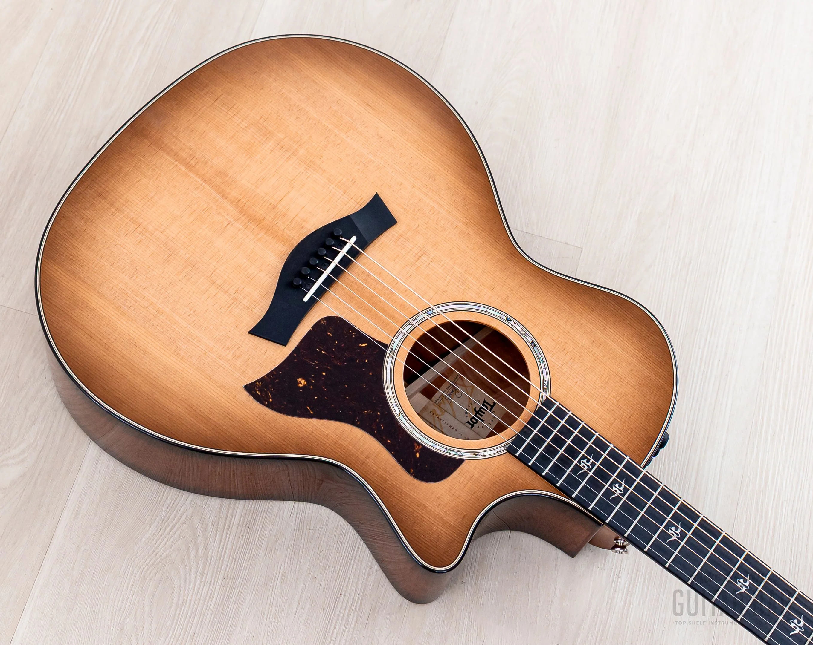 2022 Taylor 514ce Urban Ironbark Torrefied Sitka Spruce Shaded Edgeburst w/ Case - Image 10