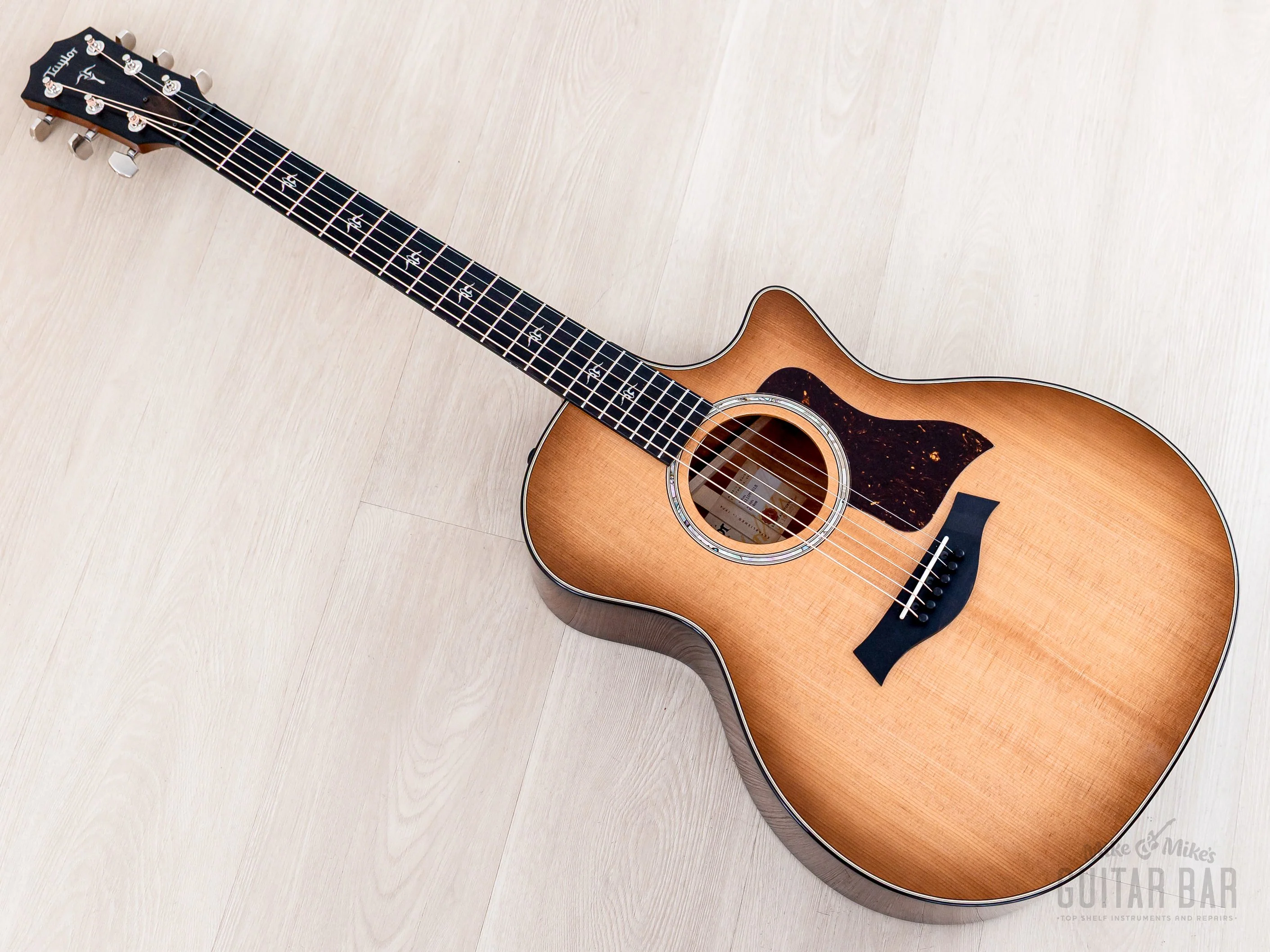2022 Taylor 514ce Urban Ironbark Torrefied Sitka Spruce Shaded Edgeburst w/ Case - Image 13