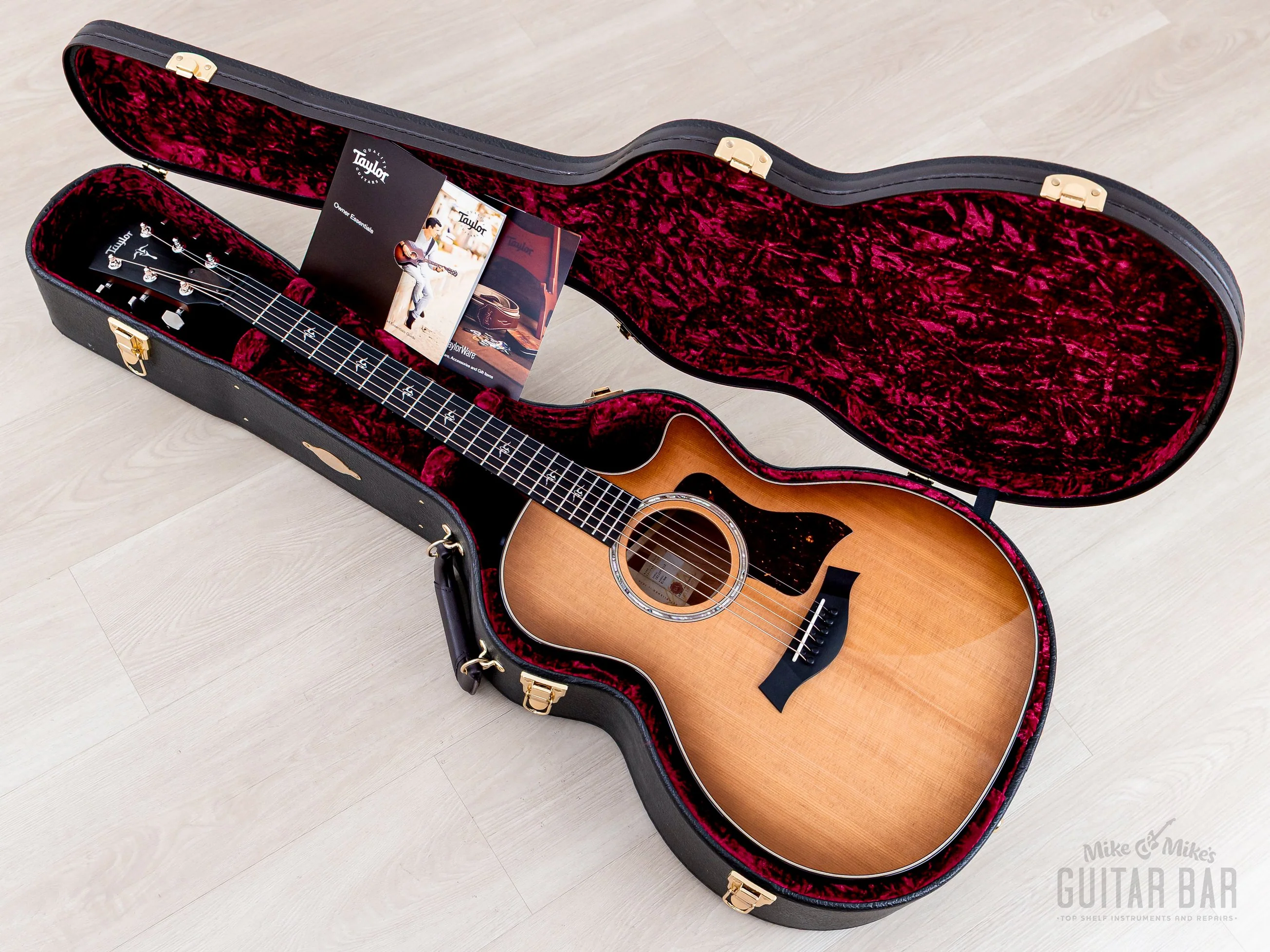 2022 Taylor 514ce Urban Ironbark Torrefied Sitka Spruce Shaded Edgeburst w/ Case - Image 19