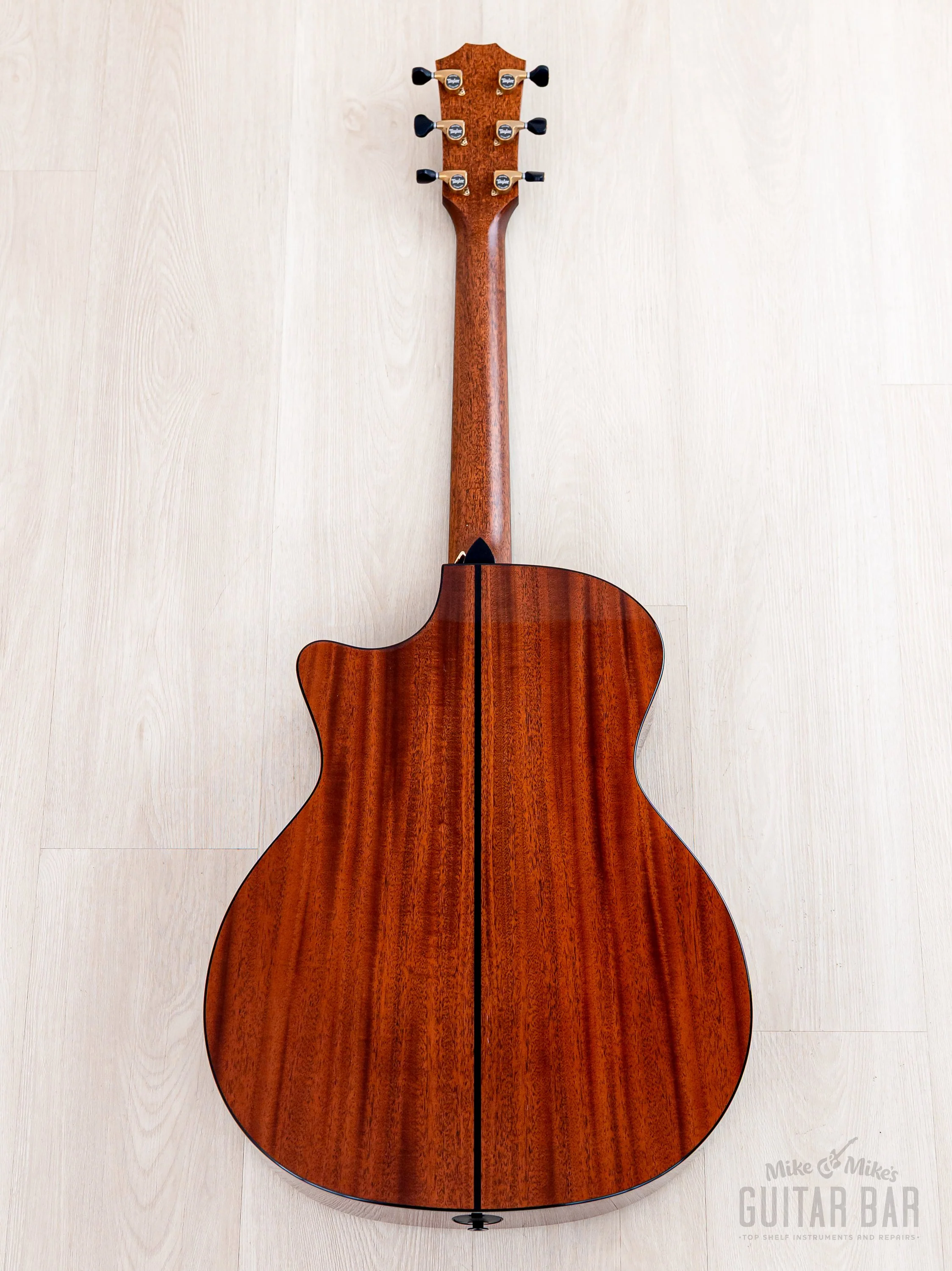 2022 Taylor Custom Grand Auditorium Acoustic Electric Guitar Adirondack Spruce + Mahogany - Image 3