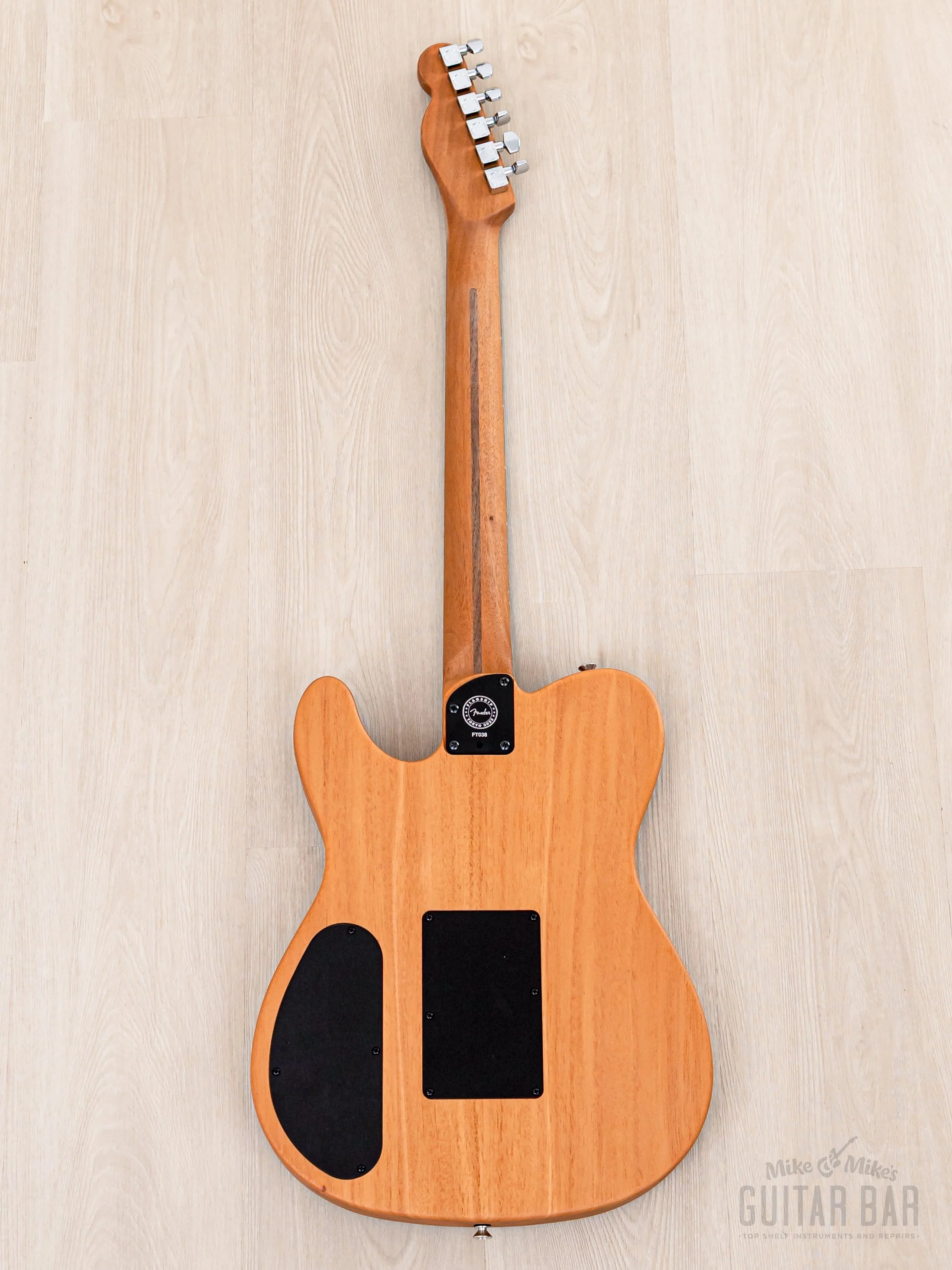 2023 Fender American Acoustasonic Telecaster Tokyo Flagship Limited Edition Hokusai Mt Fuji - Image 3
