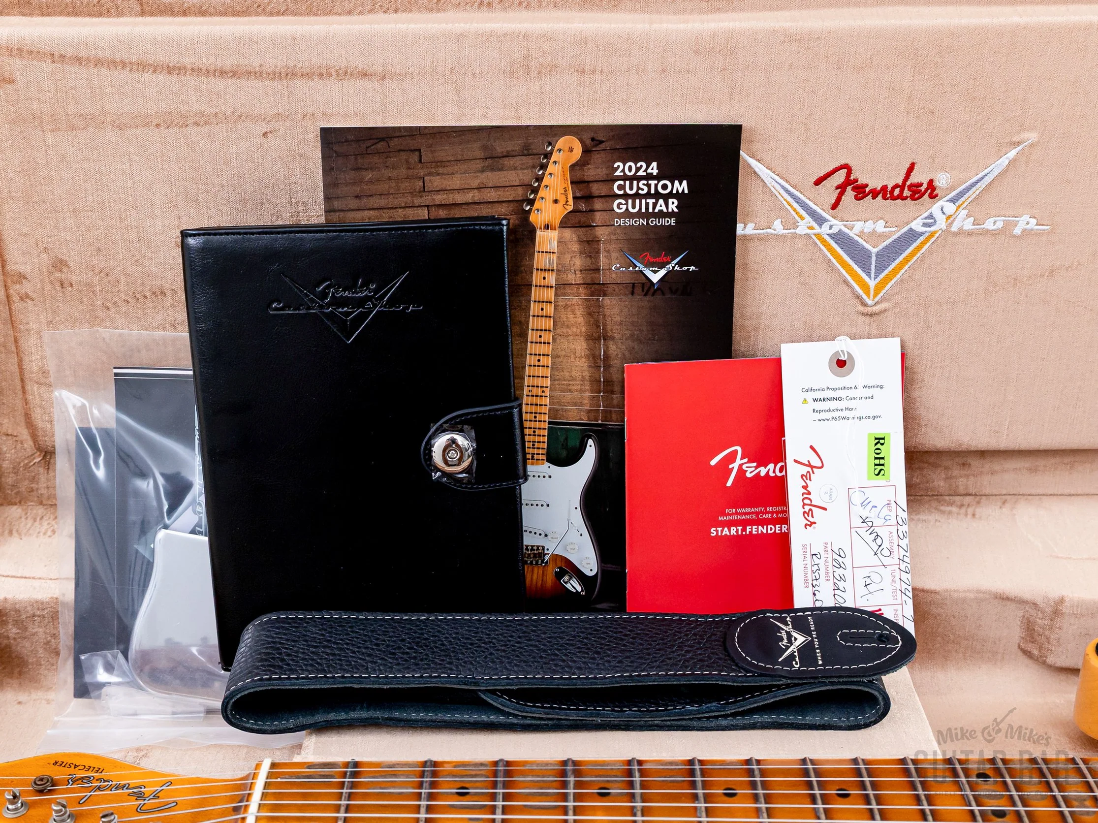 2023 Fender Custom Shop 1952 Telecaster Streamlined U Heavy Relic Butterscotch Blonde w/ P-90, Case, CoA, Lightweight Ash - Image 16
