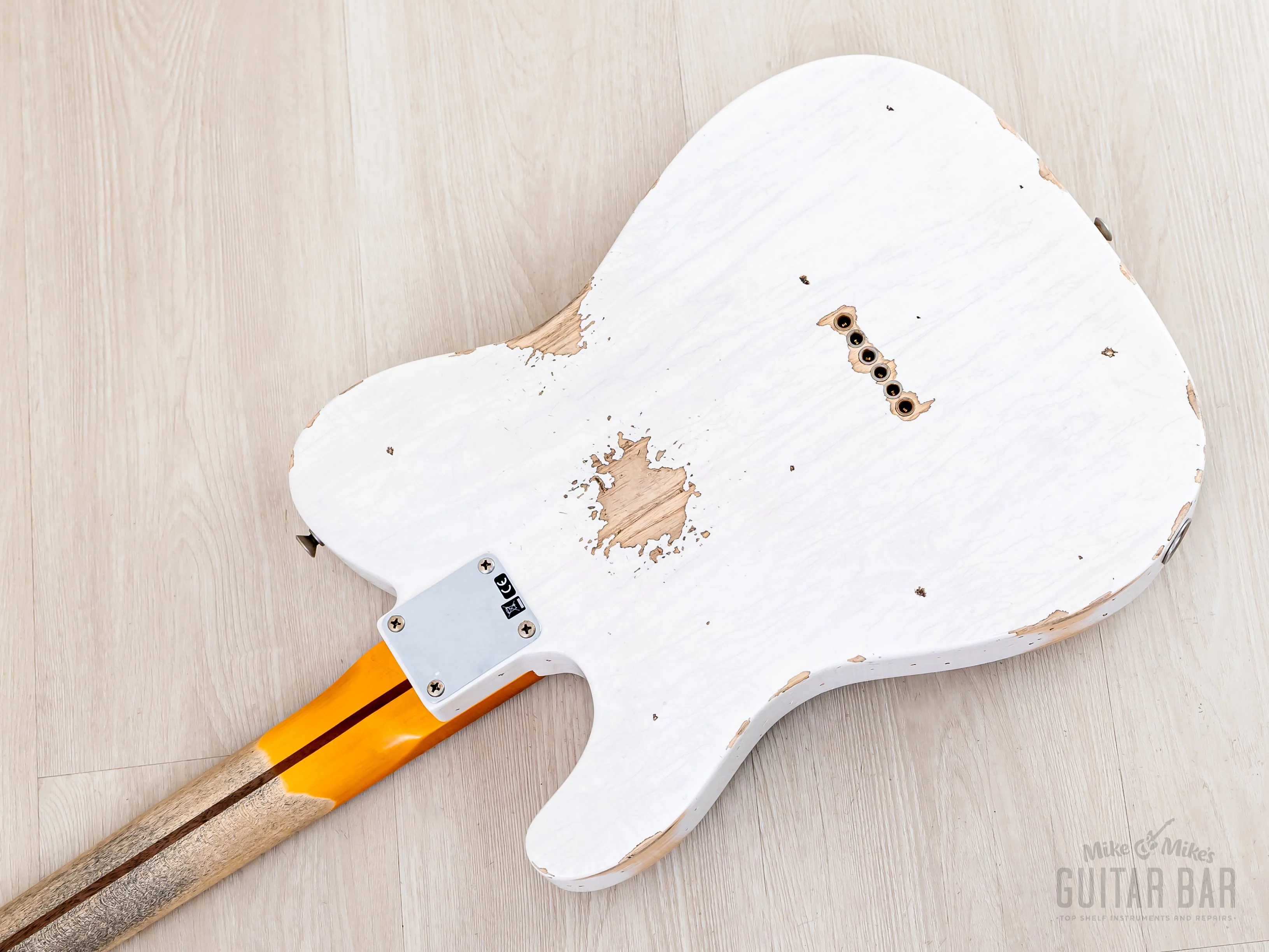 2023 Fender Custom Shop ‘52 Telecaster Heavy Relic Dirty Blonde w/ Streamlined U Neck - Image 14