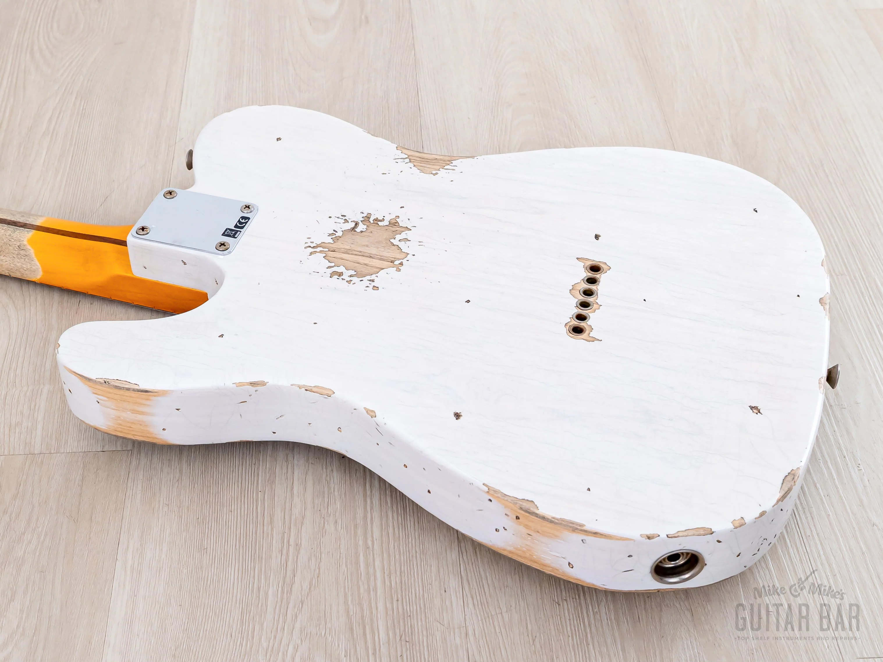 2023 Fender Custom Shop ‘52 Telecaster Heavy Relic Dirty Blonde w/ Streamlined U Neck - Image 15