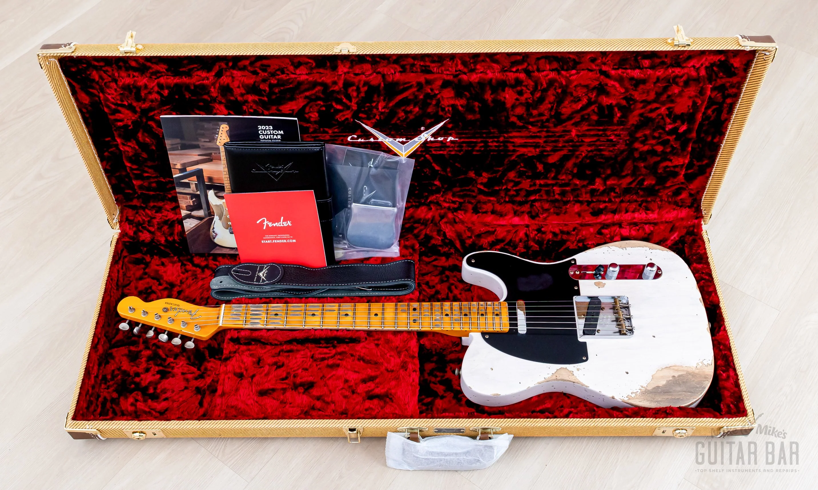 2023 Fender Custom Shop ‘52 Telecaster Heavy Relic Dirty Blonde w/ Streamlined U Neck - Image 20