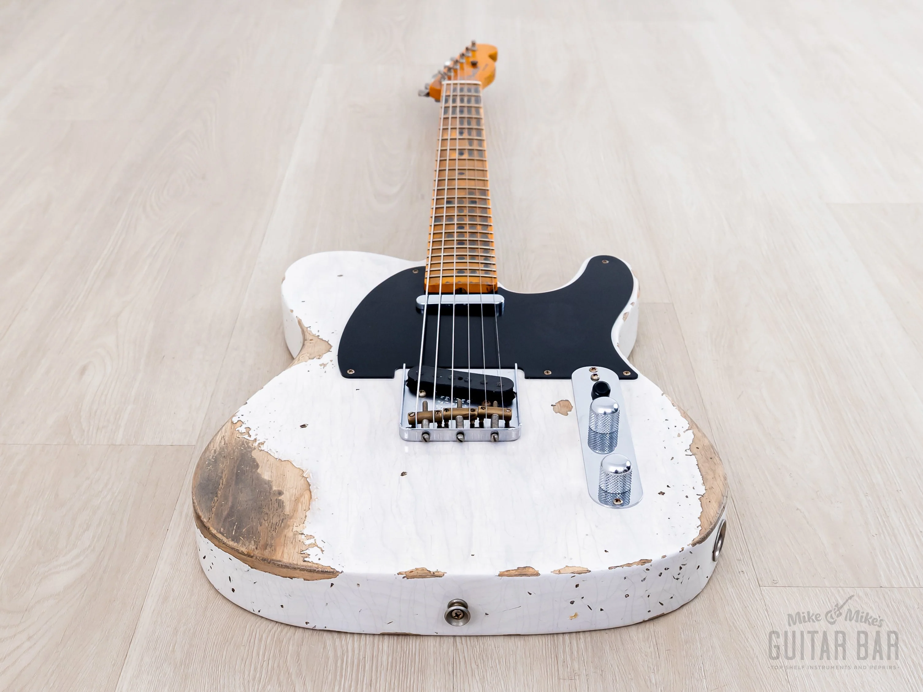 2023 Fender Custom Shop ‘52 Telecaster Heavy Relic Dirty Blonde w/ Streamlined U Neck - Image 9