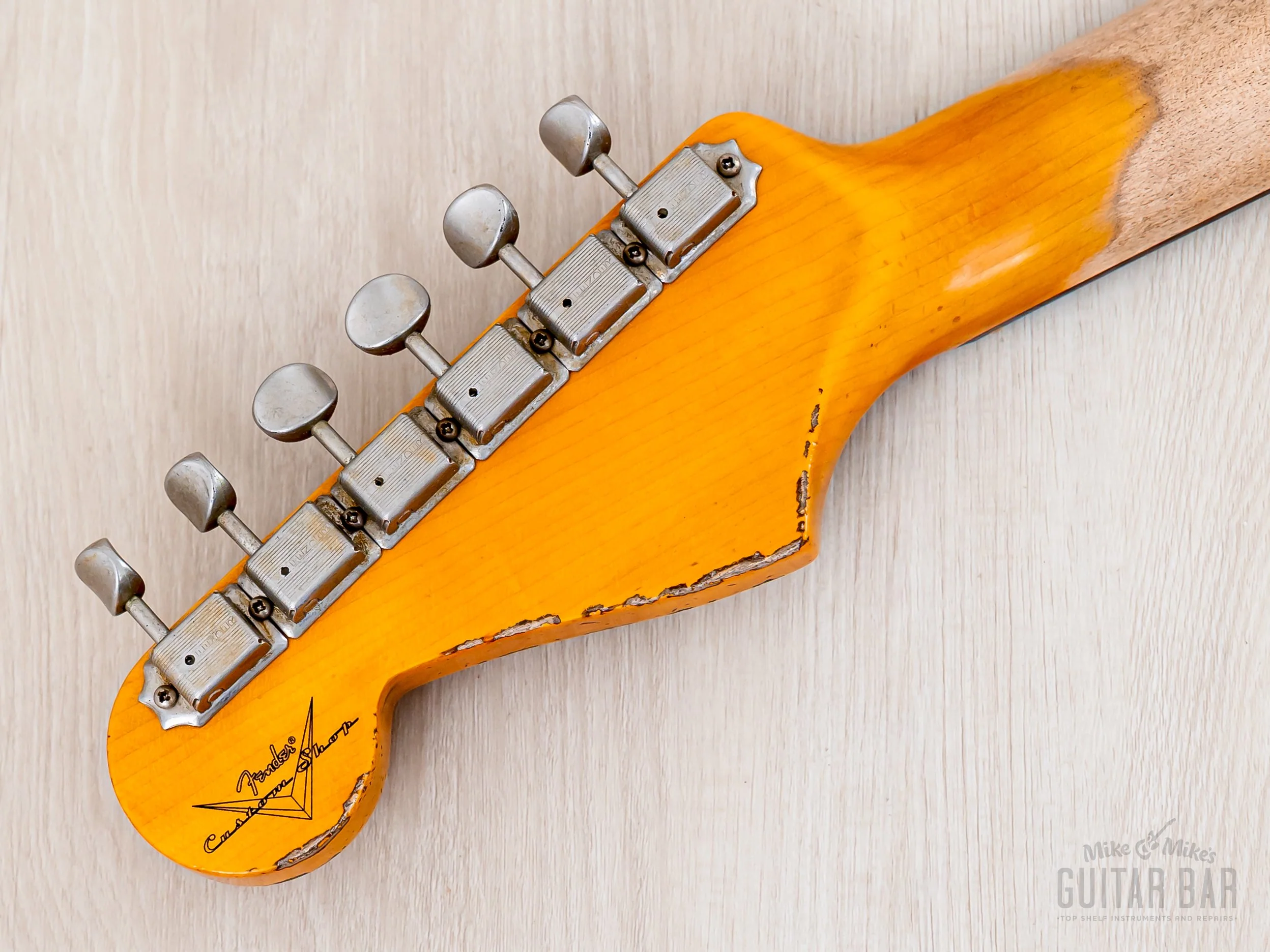 2023 Fender Custom Shop ‘61 Stratocaster Heavy Relic Super Faded/Aged Three-Tone Sunburst w/ Texas Specials - Image 5