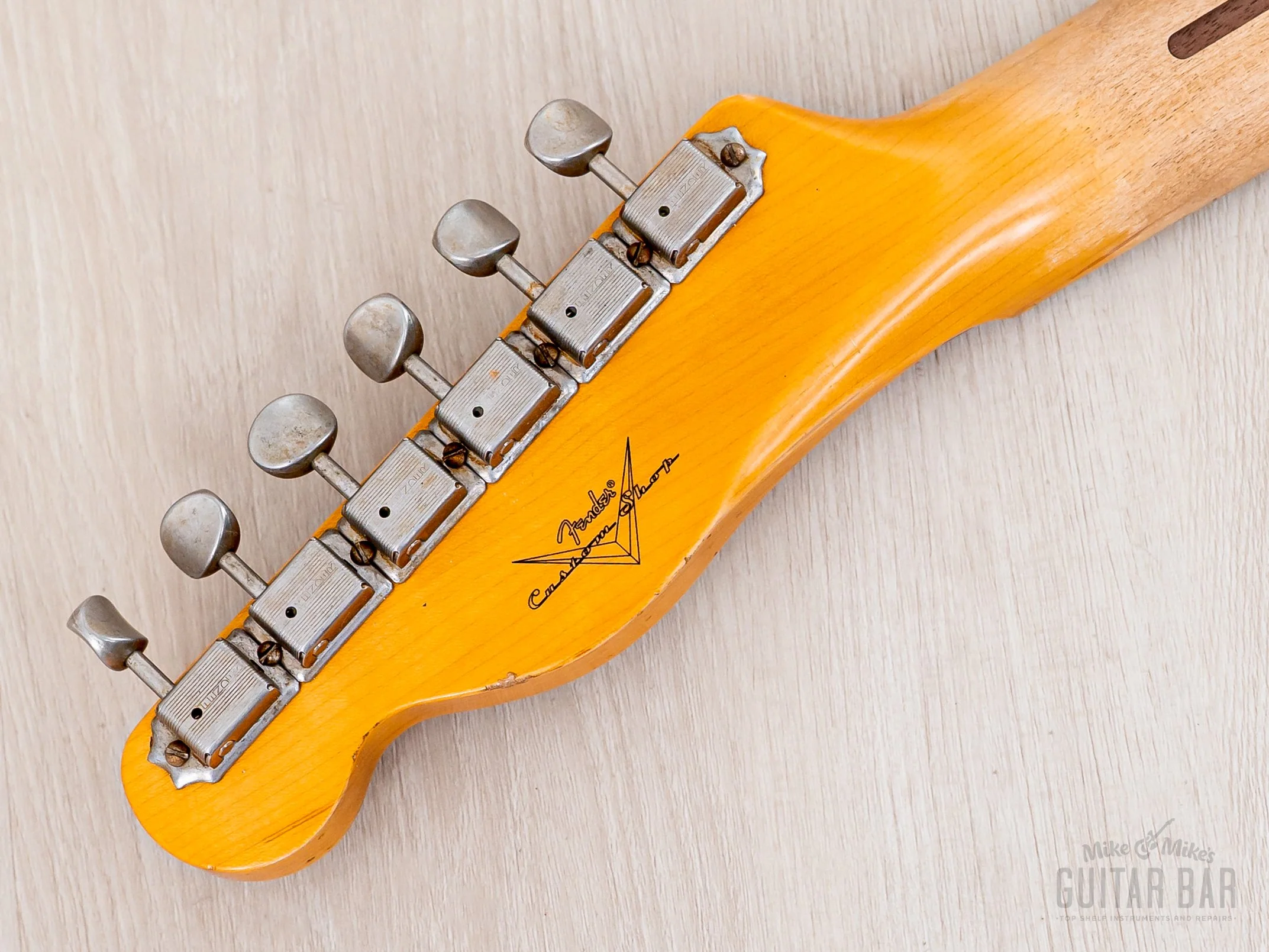 2023 Fender Custom Shop B2 1952 Telecaster Journeyman Relic Aged Nocaster Blonde Flash Coat w/ Case, CoA - Image 5