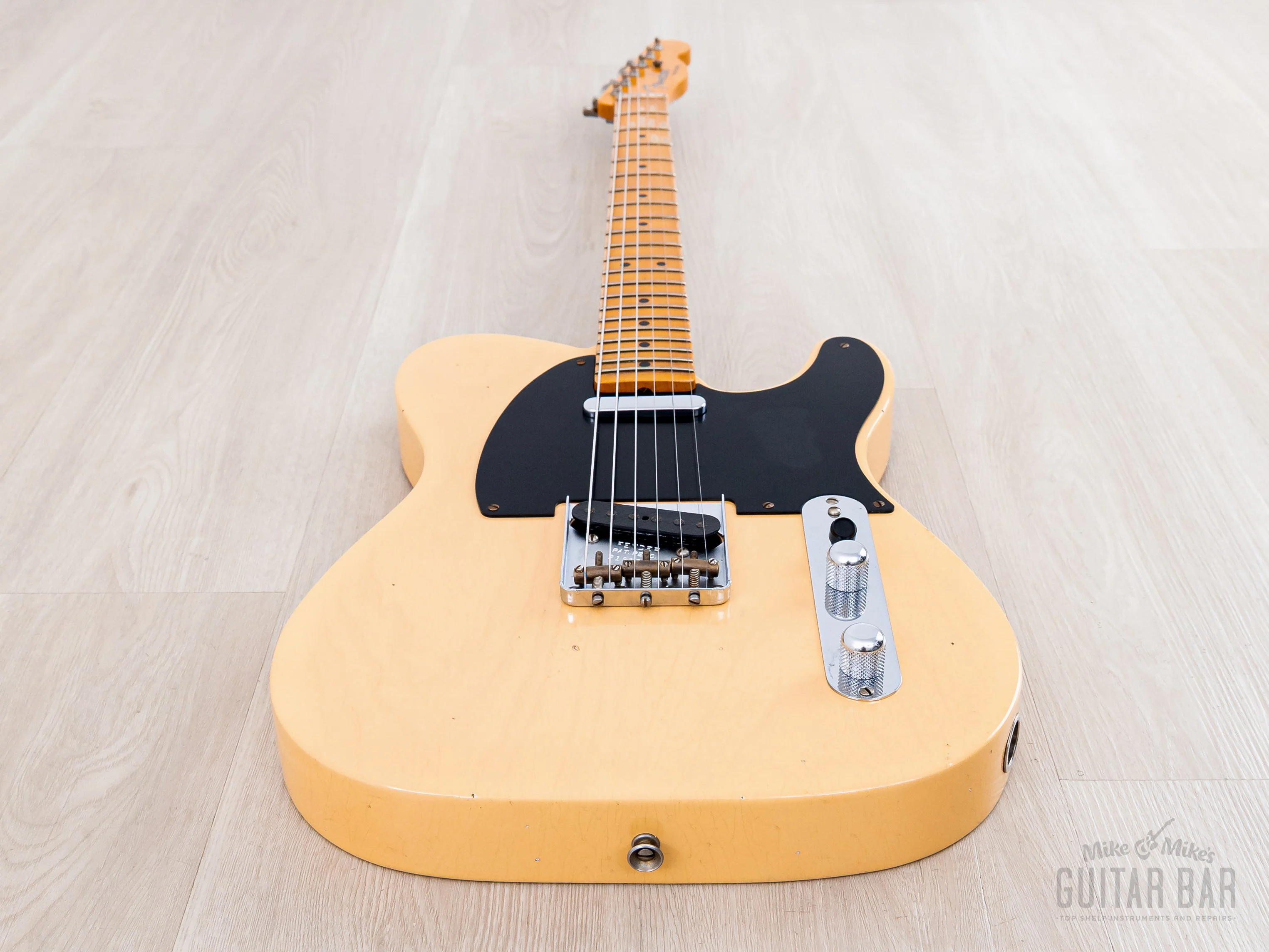 2023 Fender Custom Shop B2 1952 Telecaster Journeyman Relic Aged Nocaster Blonde Flash Coat w/ Case, CoA - Image 9