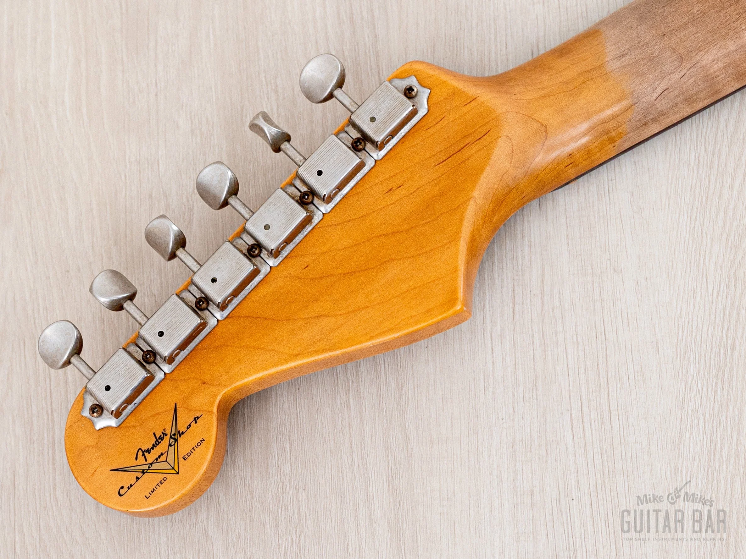 2023 Fender Custom Shop Limited Edition 1959 Special Stratocaster Journeyman Relic Olympic White w/ Case, CoA - Image 5