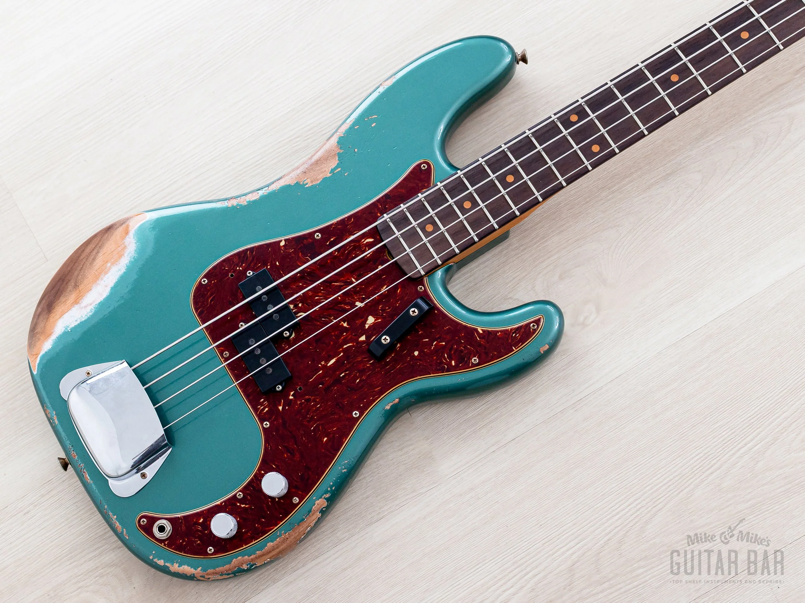 2023 Fender Custom Shop Limited Edition 1960 Precision Bass Heavy Relic Sherwood Green