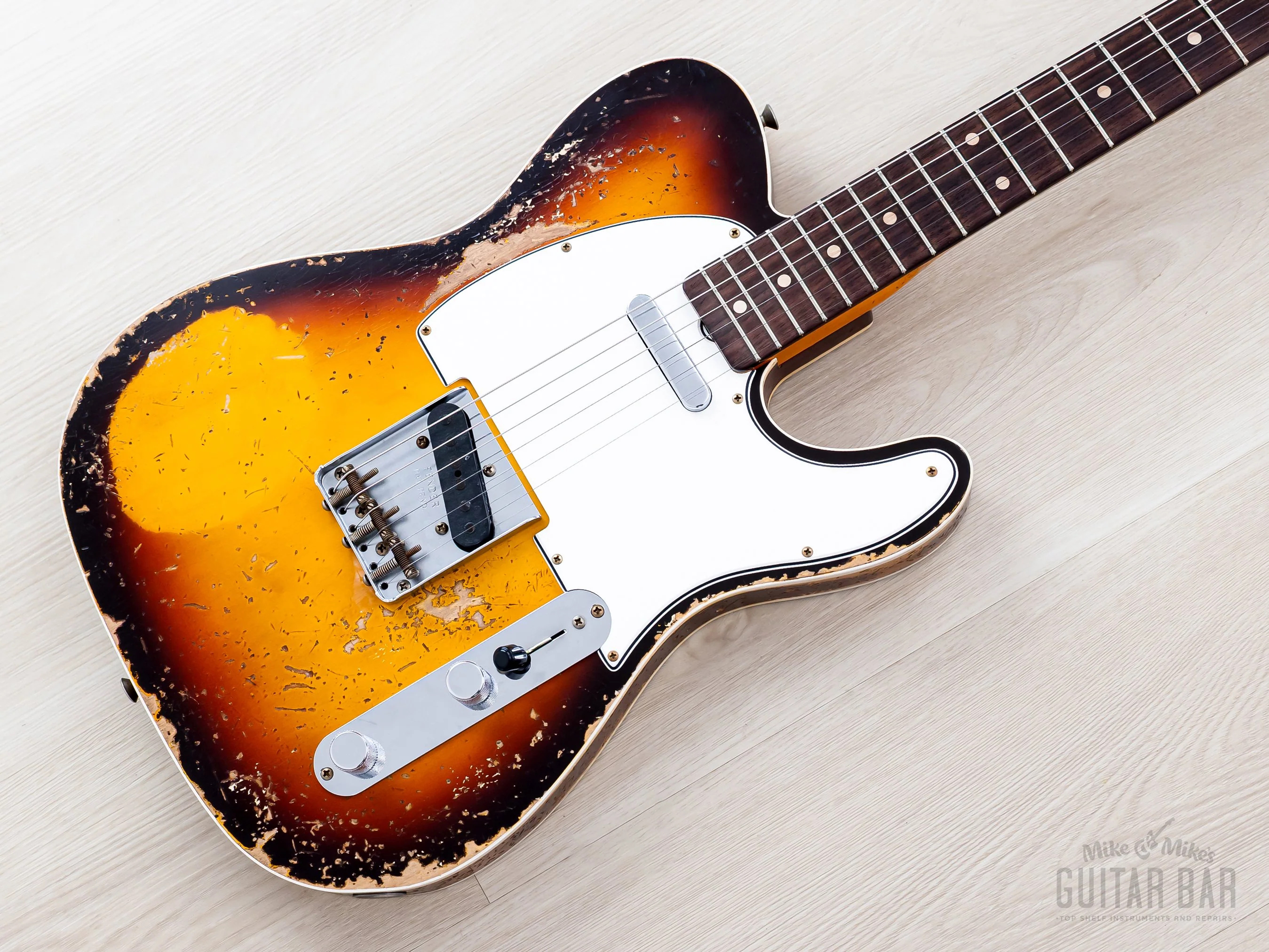 2023 Fender Custom Shop Limited Edition ‘59 Telecaster Custom Super Heavy Relic Sunburst