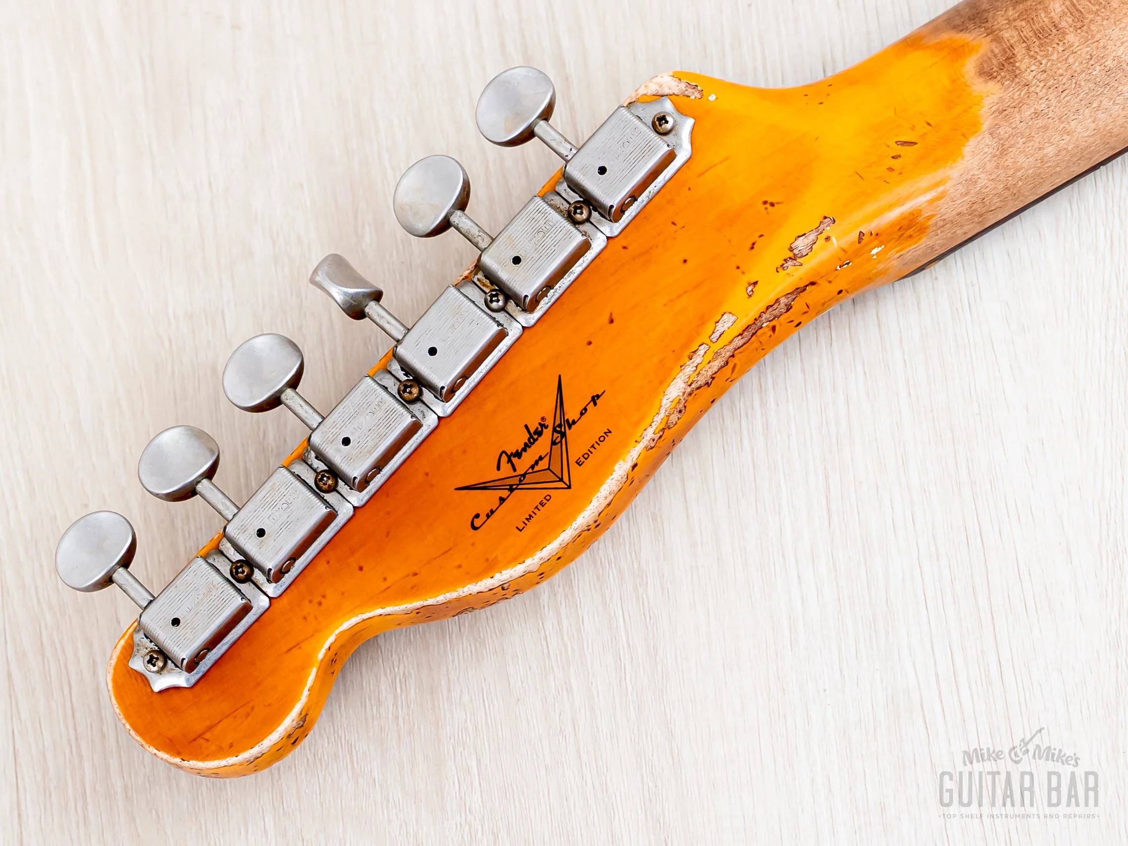 2023 Fender Custom Shop Limited Edition ‘59 Telecaster Custom Super Heavy Relic Sunburst - Image 5