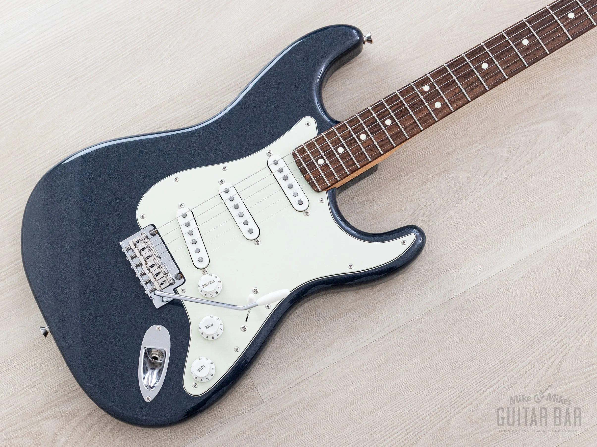 2023 Fender Hybrid II Stratocaster FSR Charcoal Frost + Headstock, Near-Mint w/ Hangtags, Japan MIJ