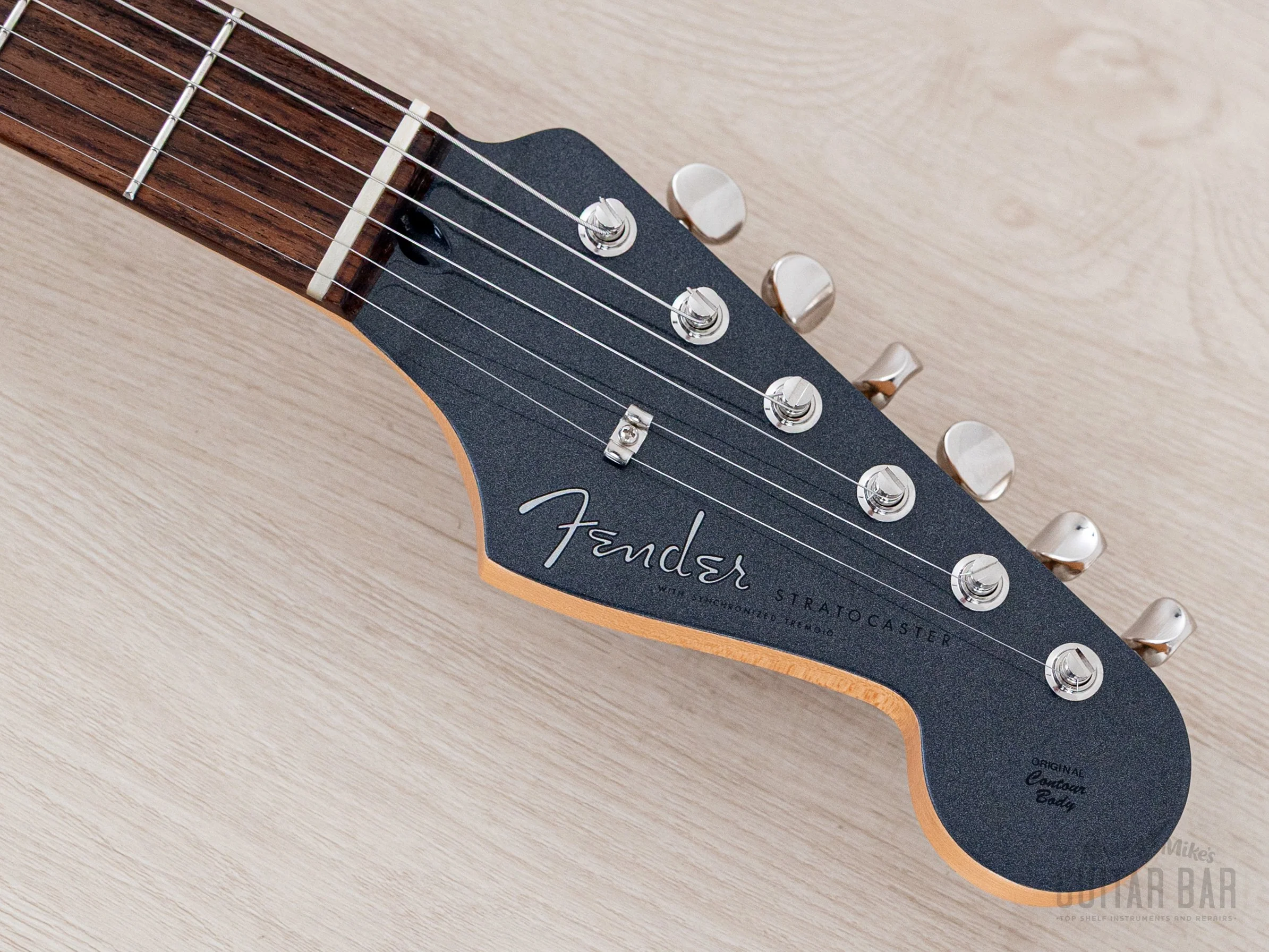 2023 Fender Hybrid II Stratocaster FSR Charcoal Frost + Headstock, Near-Mint w/ Hangtags, Japan MIJ - Image 4