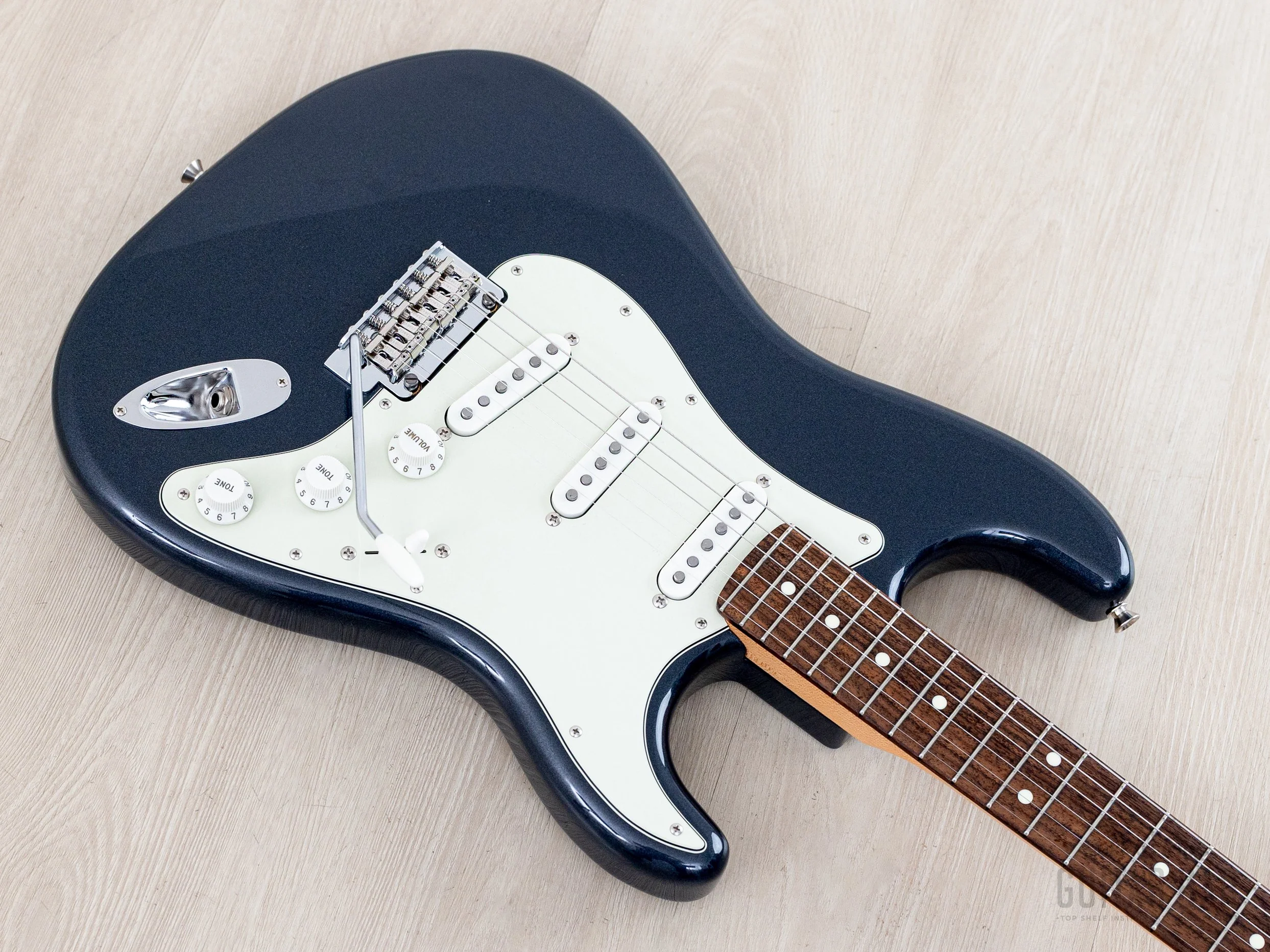 2023 Fender Hybrid II Stratocaster FSR Charcoal Frost + Headstock, Near-Mint w/ Hangtags, Japan MIJ - Image 9