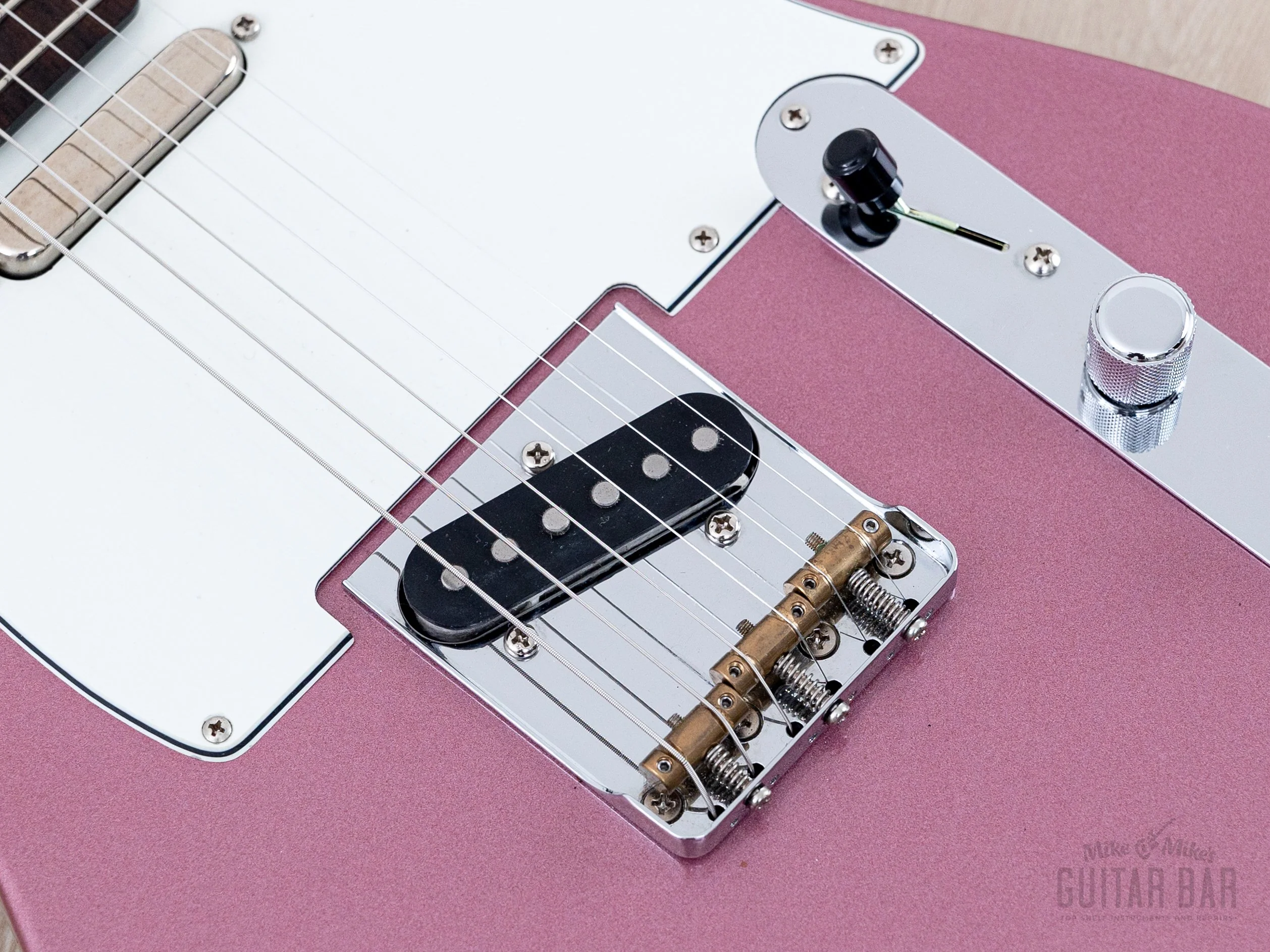 2023 Fender Hybrid II Telecaster FSR Burgundy Mist + Headstock, Near-Mint w/ Hangtags, Japan MIJ - Image 8