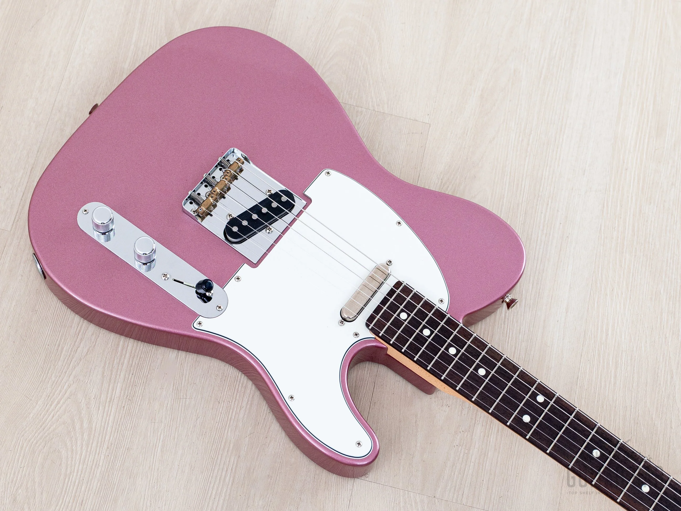 2023 Fender Hybrid II Telecaster FSR Burgundy Mist + Headstock, Near-Mint w/ Hangtags, Japan MIJ - Image 9