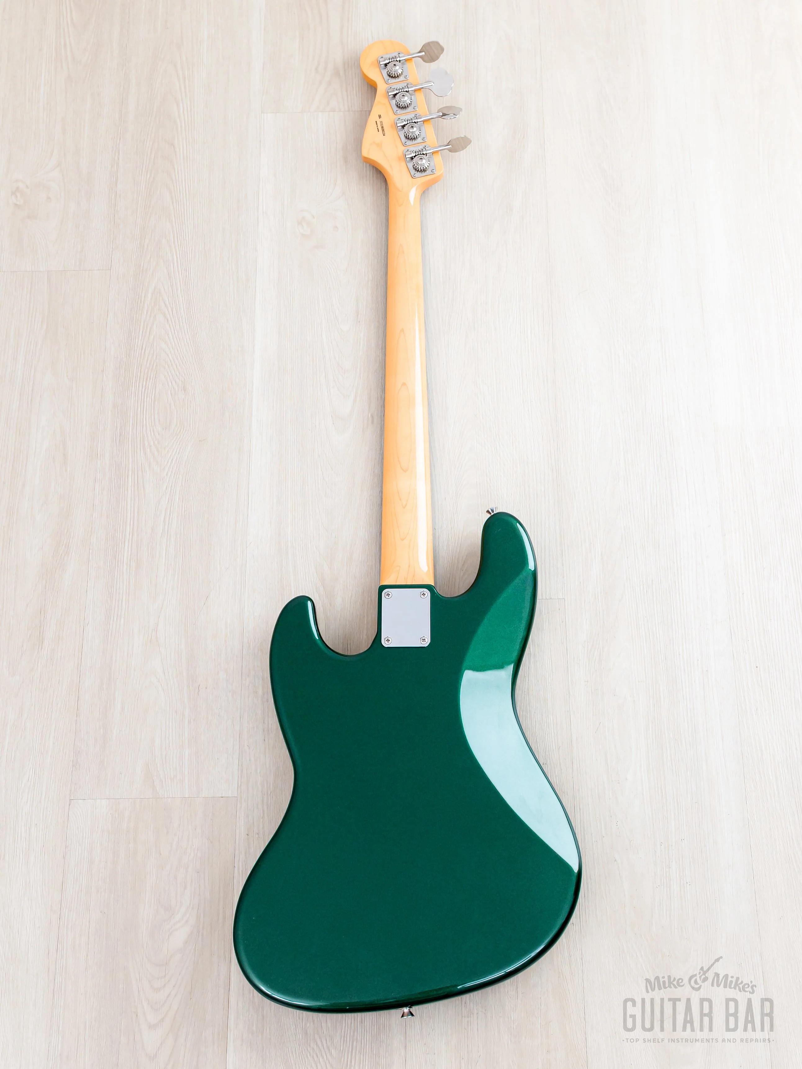 2023 Fender Traditional 60s Jazz Bass, Aged Sherwood Green, Japan MIJ - Image 3