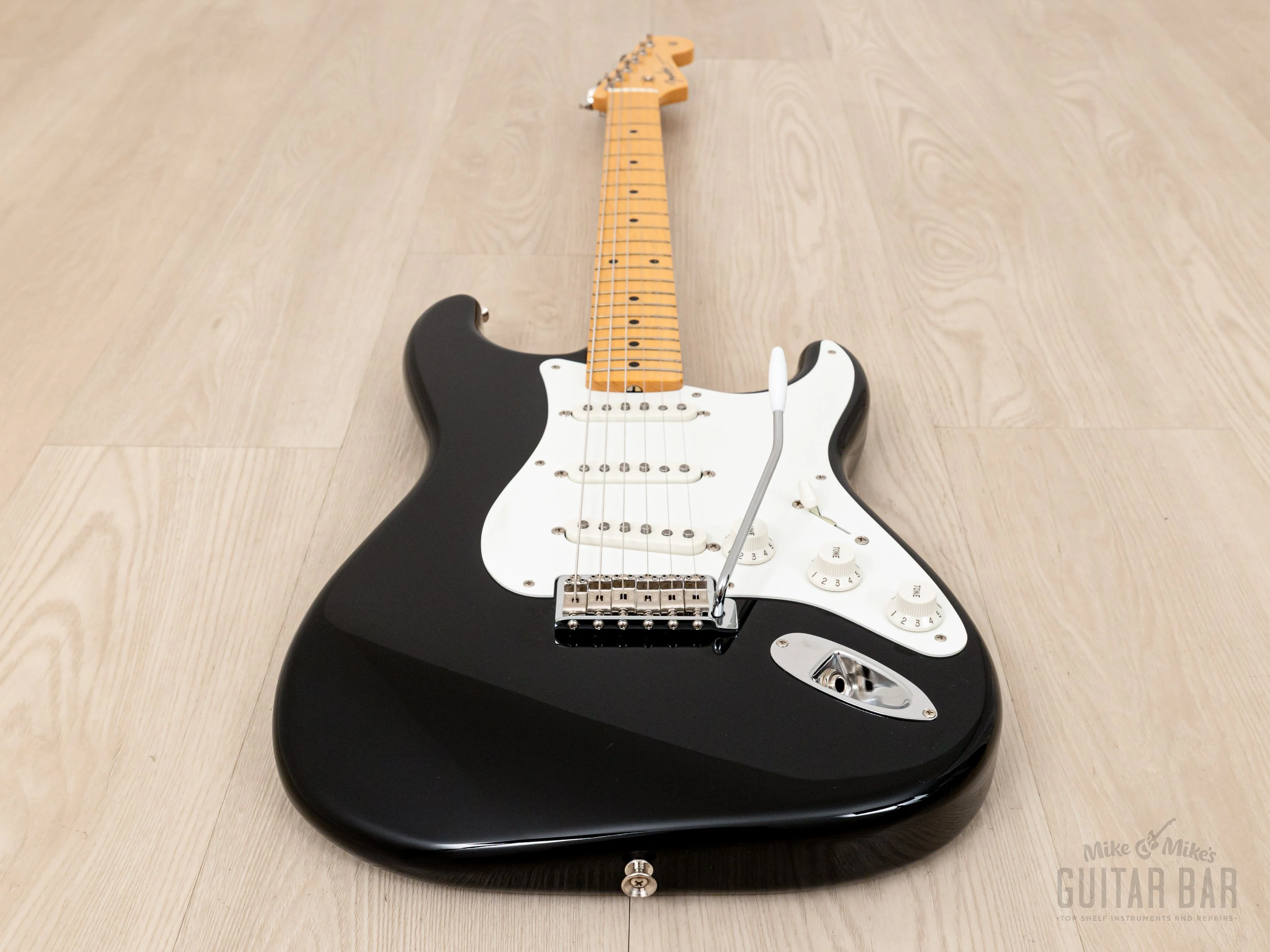 2023 Fender Traditional II 50s Stratocaster Black, Near-Mint, Japan MIJ - Image 10