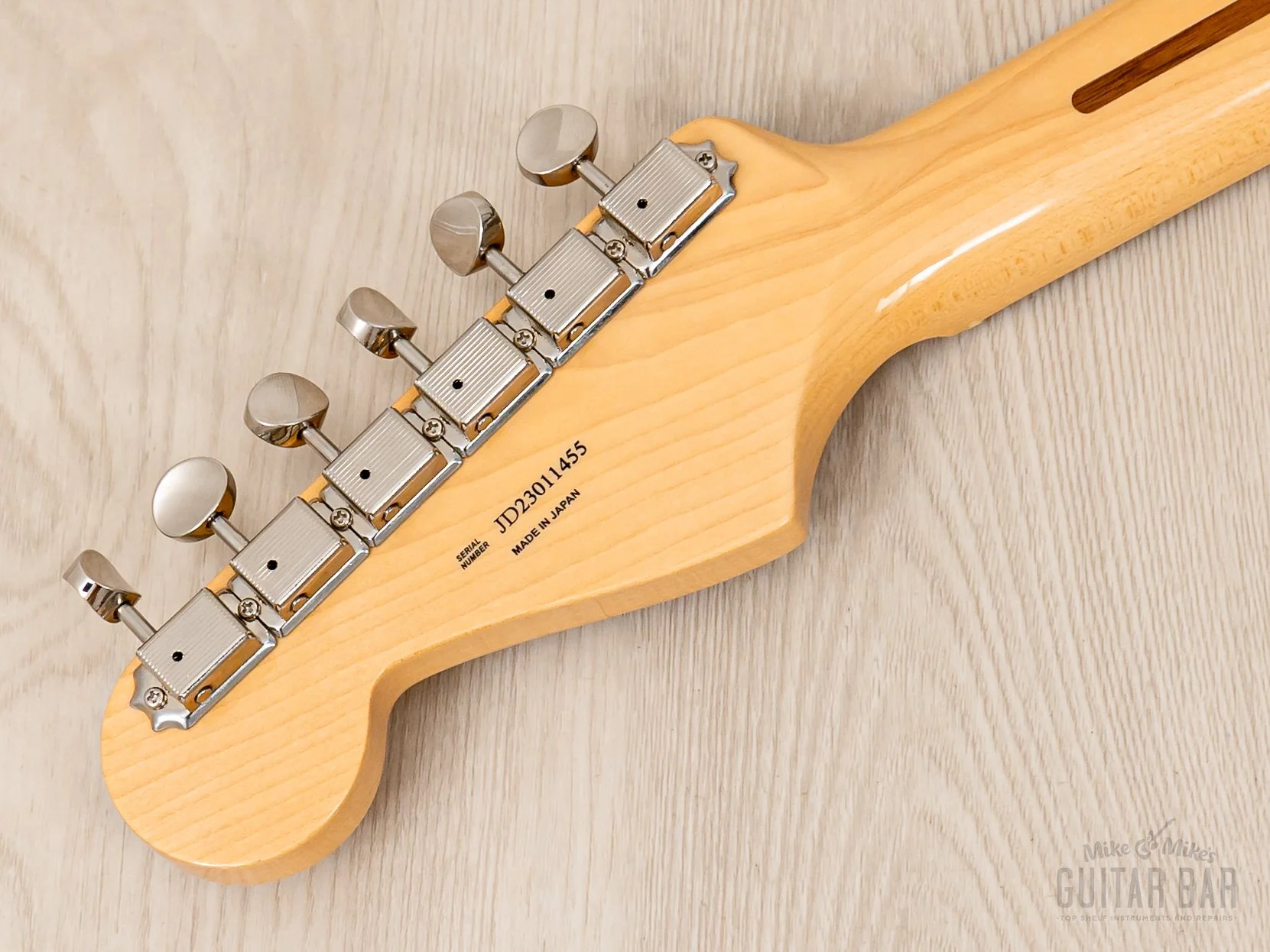 2023 Fender Traditional II 50s Stratocaster Black, Near-Mint, Japan MIJ - Image 5