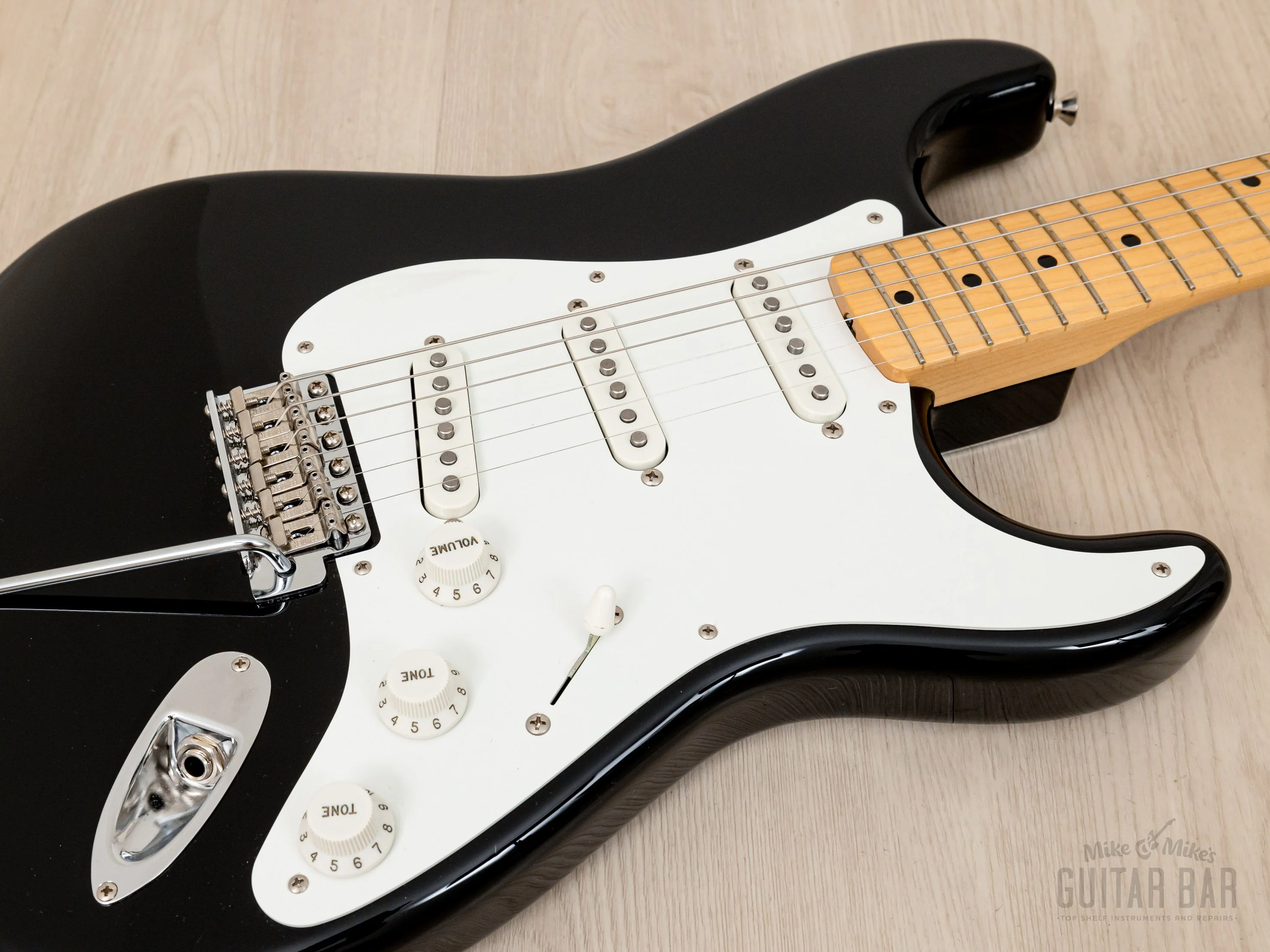 2023 Fender Traditional II 50s Stratocaster Black, Near-Mint, Japan MIJ - Image 6