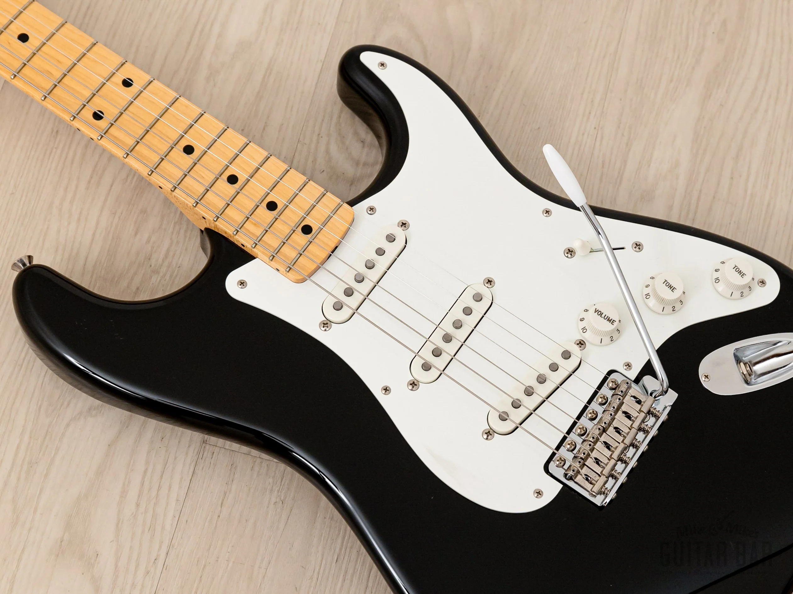 2023 Fender Traditional II 50s Stratocaster Black, Near-Mint, Japan MIJ - Image 7