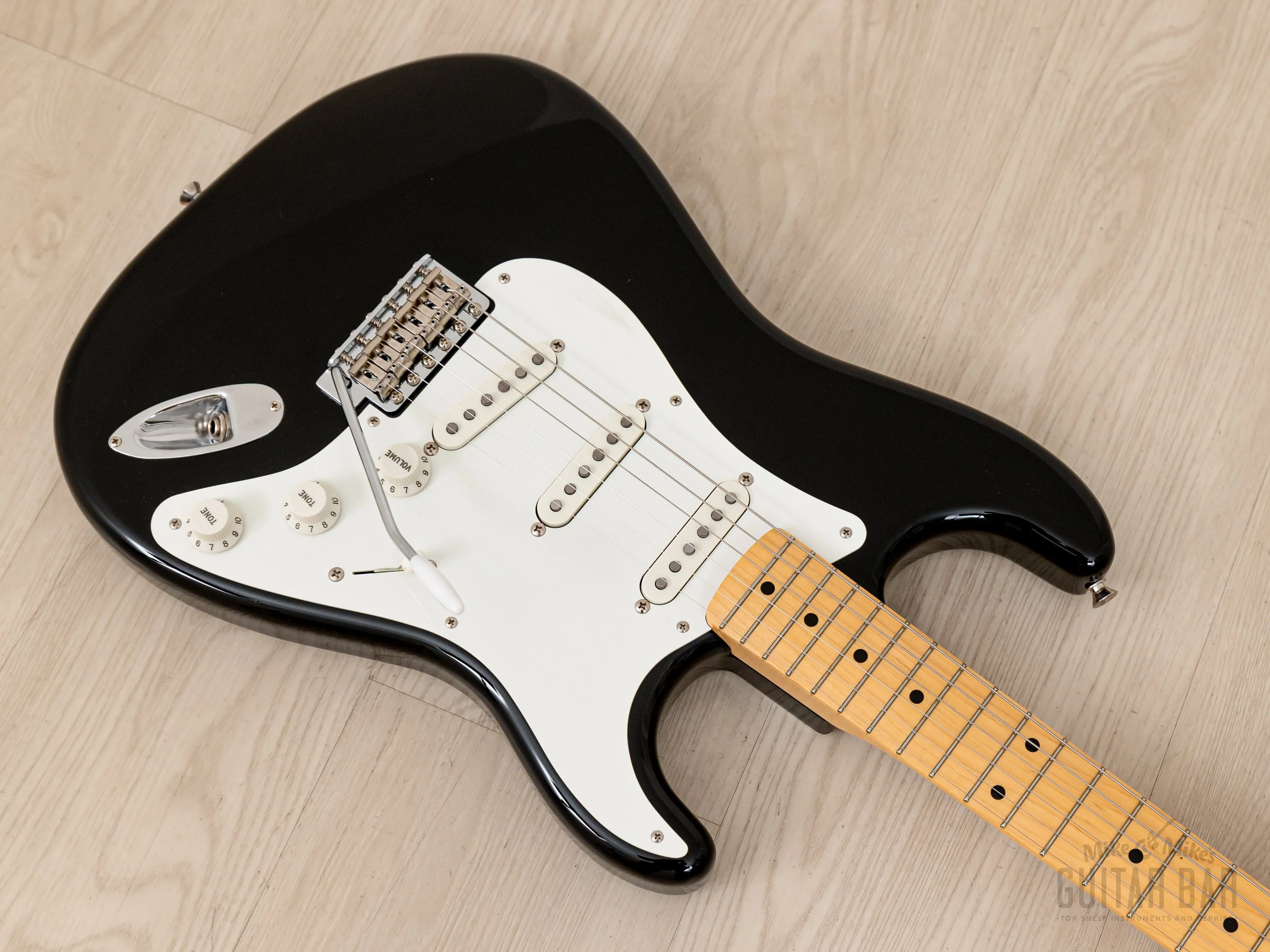 2023 Fender Traditional II 50s Stratocaster Black, Near-Mint, Japan MIJ - Image 8