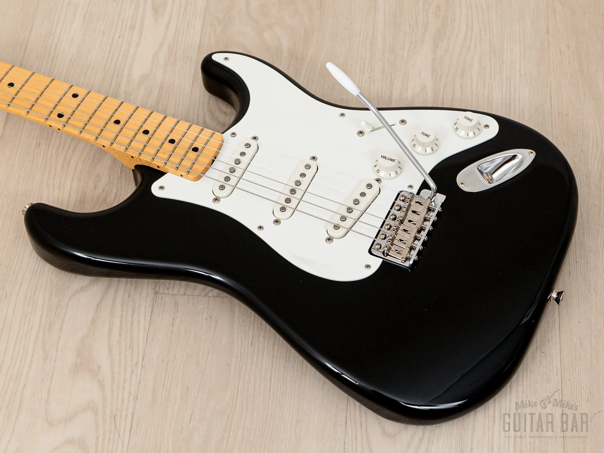 2023 Fender Traditional II 50s Stratocaster Black, Near-Mint, Japan MIJ - Image 9