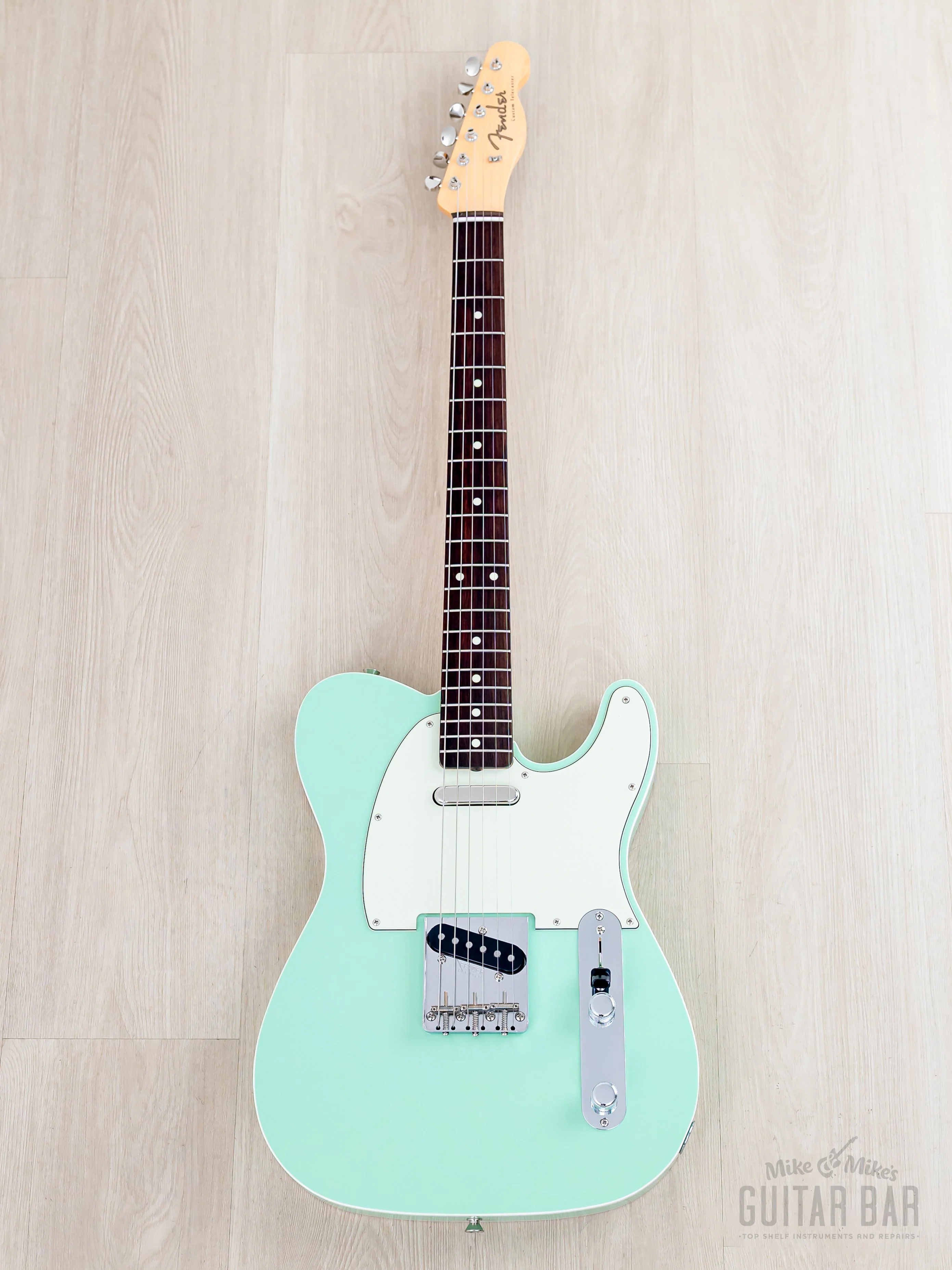 2023 Fender Traditional II 60s Telecaster Custom FSR Surf Green w/ Hangtags, Japan MIJ - Image 2
