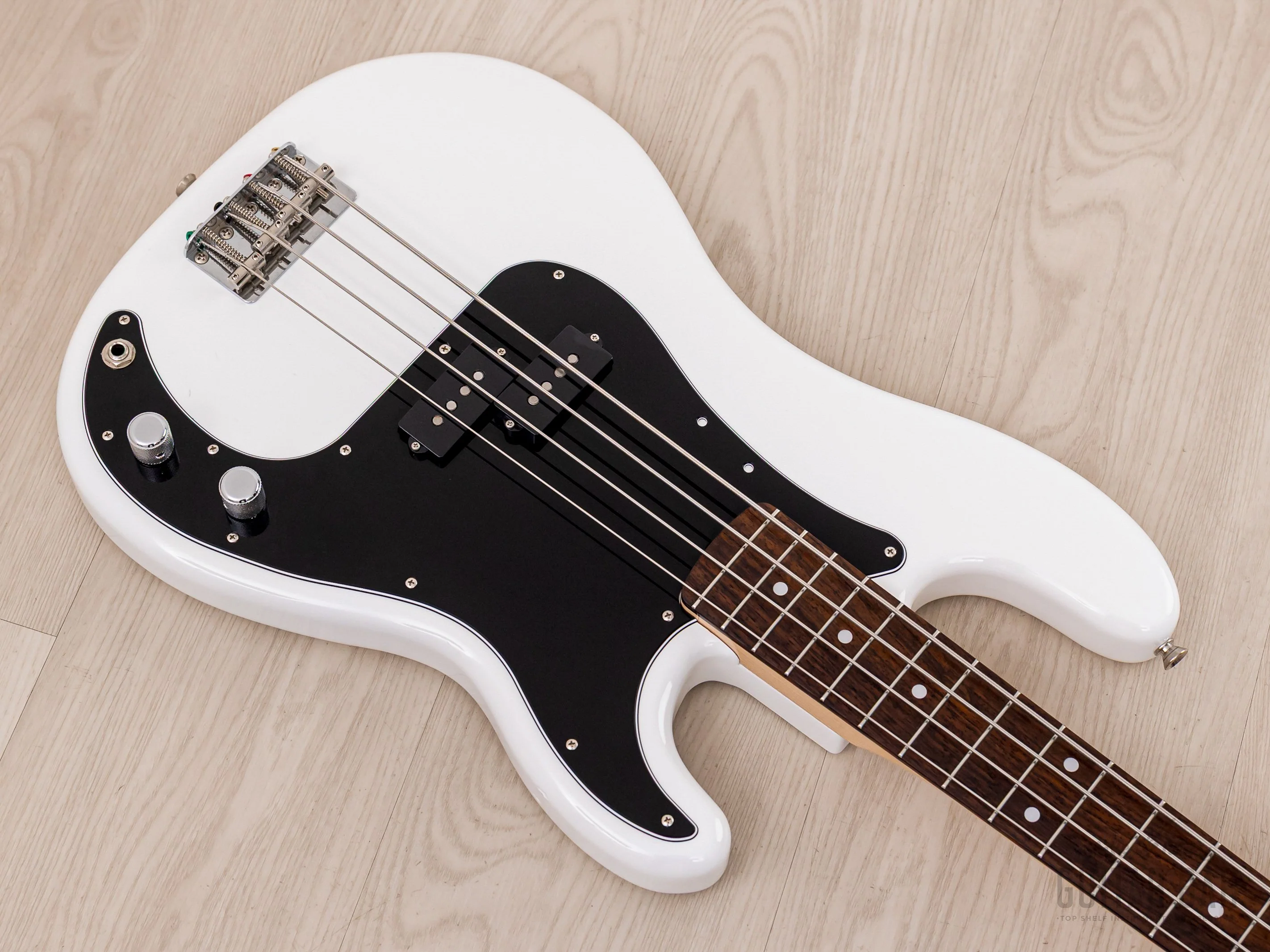 2023 Fender Traditional II 70s Precision Bass Arctic White, Japan MIJ - Image 8
