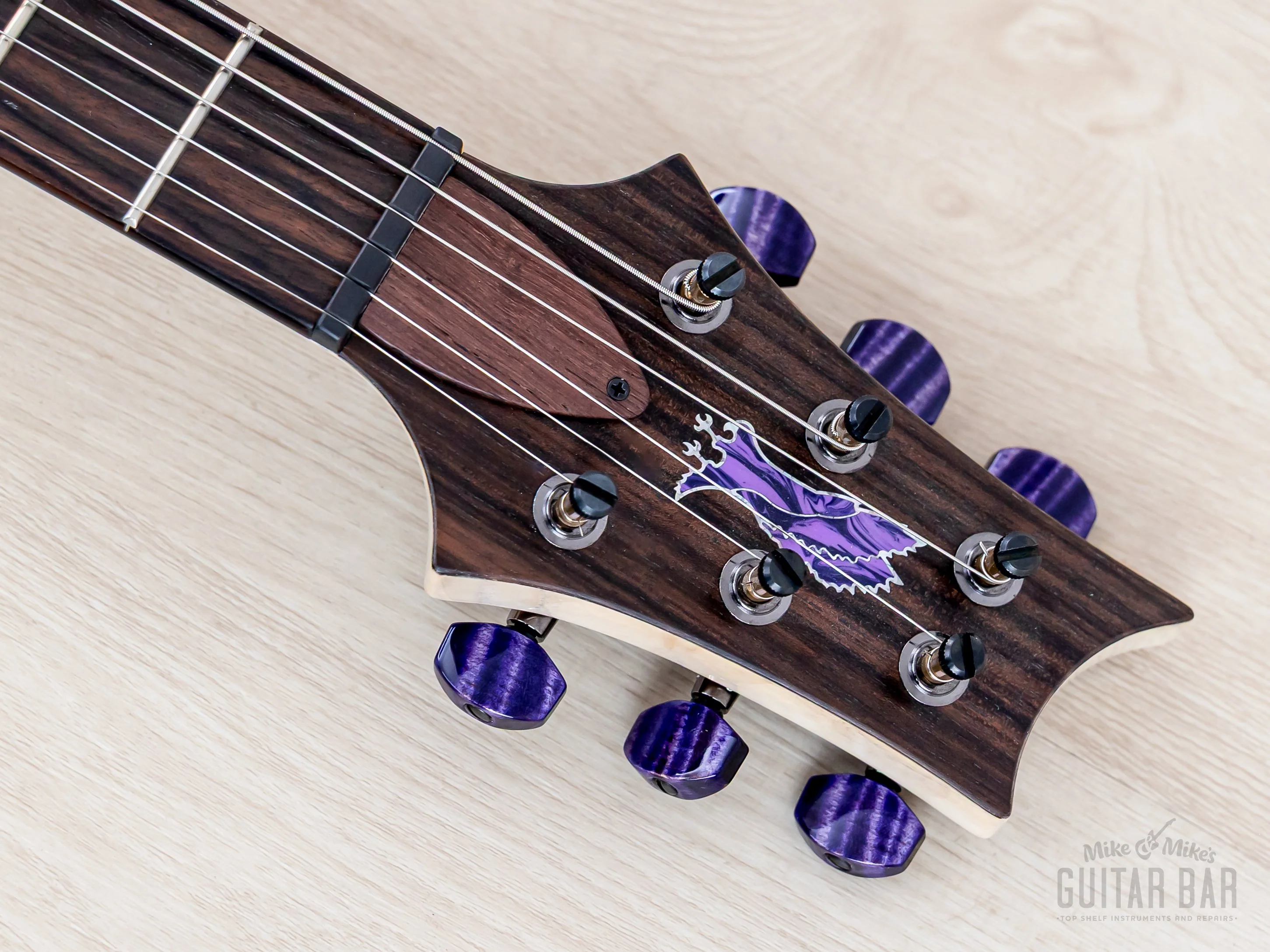 2023 Paul Reed Smith Private Stock Custom 24 Semi-hollow, Macassar Ebony + Swamp Ash - Image 4