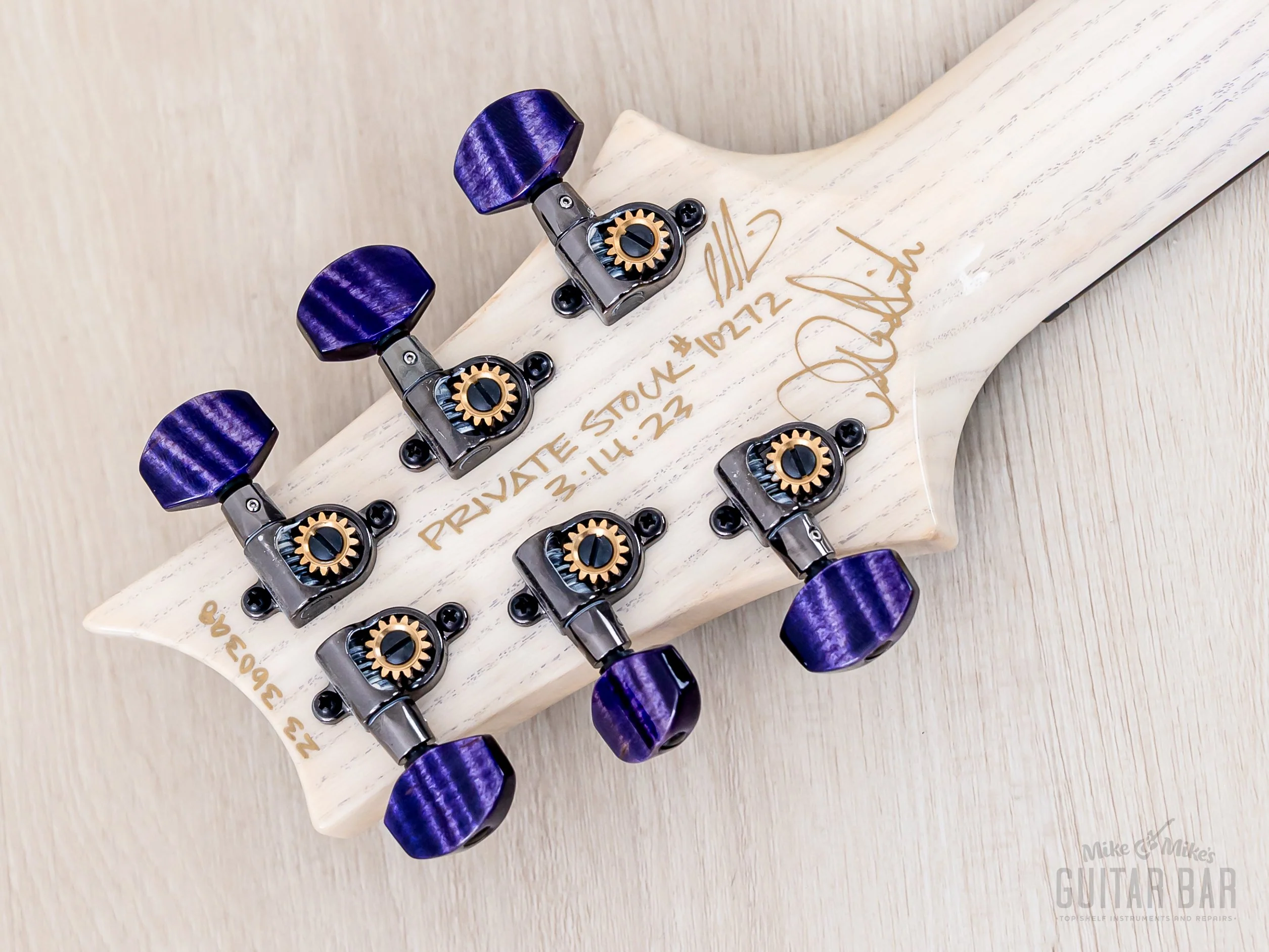 2023 Paul Reed Smith Private Stock Custom 24 Semi-hollow, Macassar Ebony + Swamp Ash - Image 5