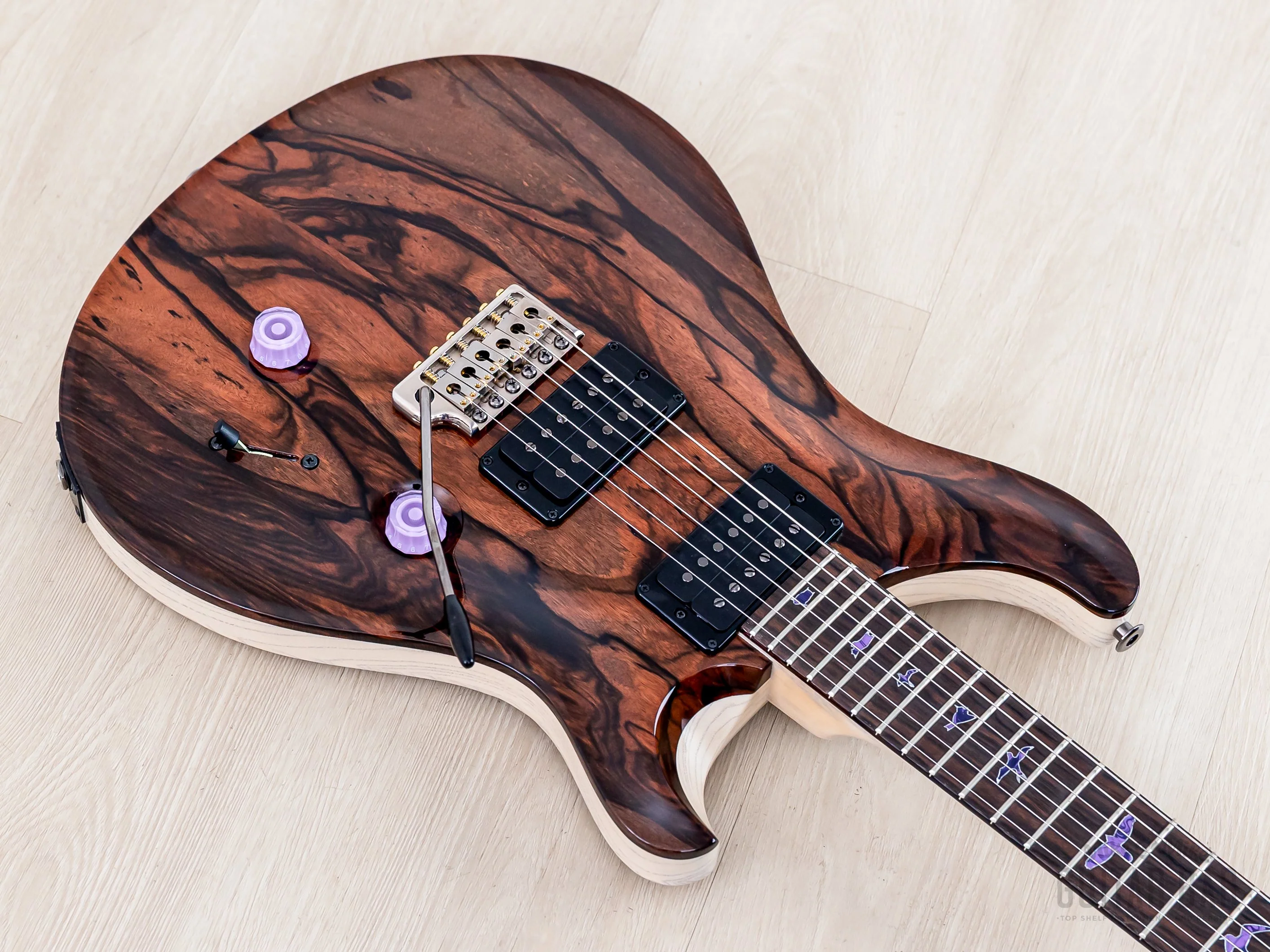 2023 Paul Reed Smith Private Stock Custom 24 Semi-hollow, Macassar Ebony + Swamp Ash - Image 9