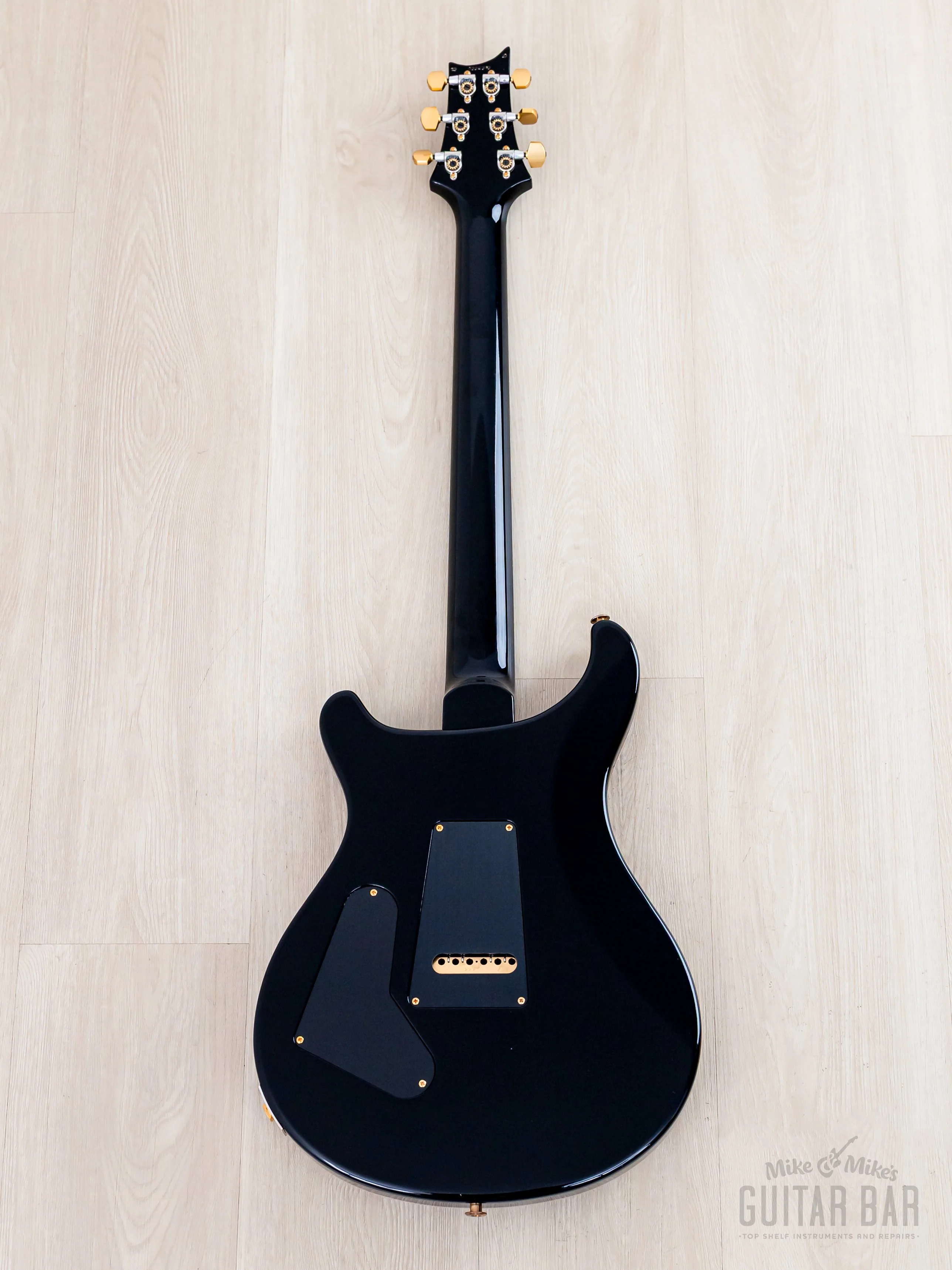2023 Paul Reed Smith Wood Library Custom 24 10 Top, Blood Orange Smoke Burst - Image 3