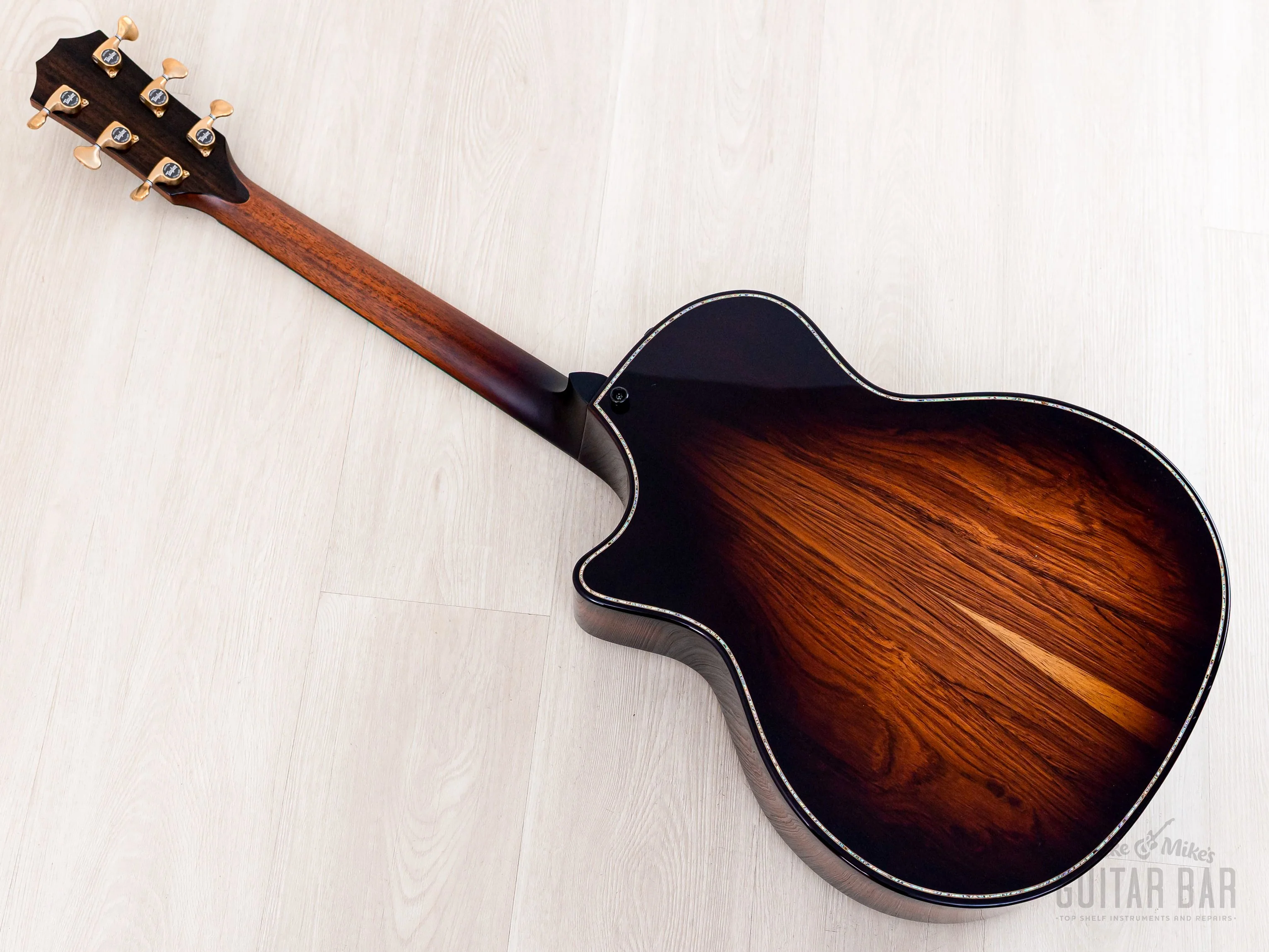 2023 Taylor Builders Edition 914ce Kona Edgeburst, Sinker Redwood + Honduran Rosewood w/ Case - Image 16