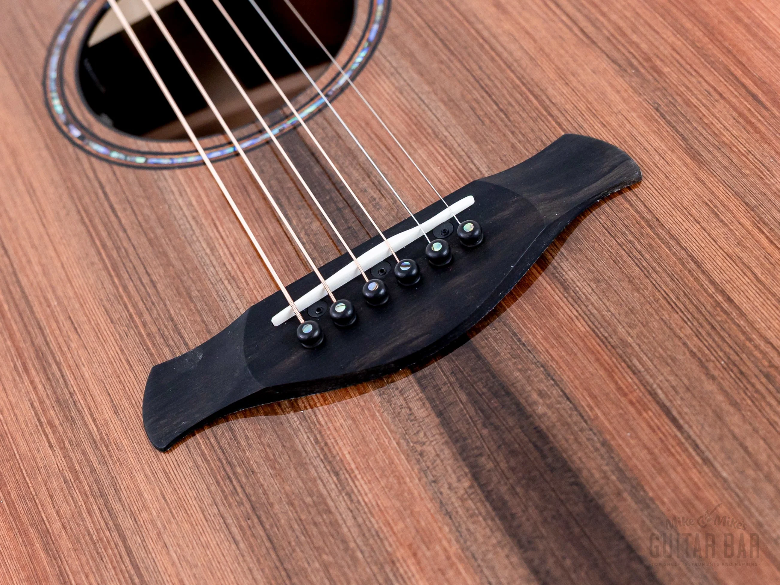 2023 Taylor Builders Edition 914ce Kona Edgeburst, Sinker Redwood + Honduran Rosewood w/ Case - Image 9
