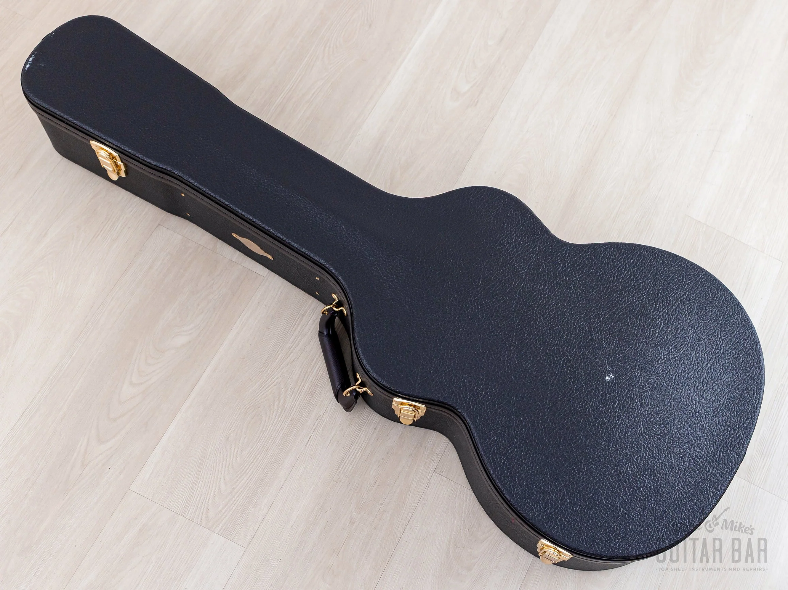 2023 Taylor Custom Grand Auditorium Acoustic Electric Guitar Trans Black w/ Lutz Spruce + Flame Maple - Image 20