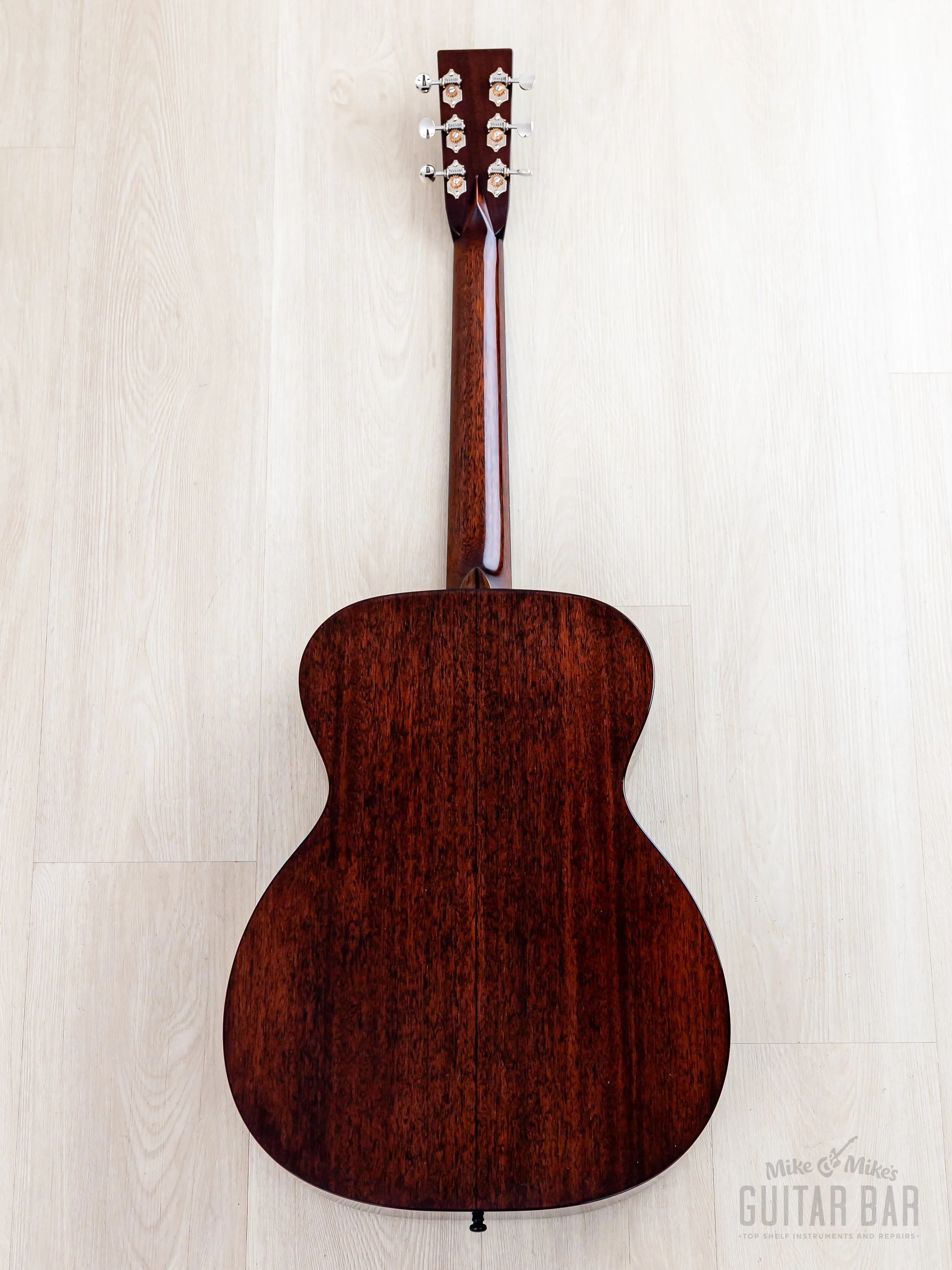 2024 Bourgeois Professional Series 00 Hogtop Mahogany Body w/ Gloss Finish, Case & Tags - Image 3