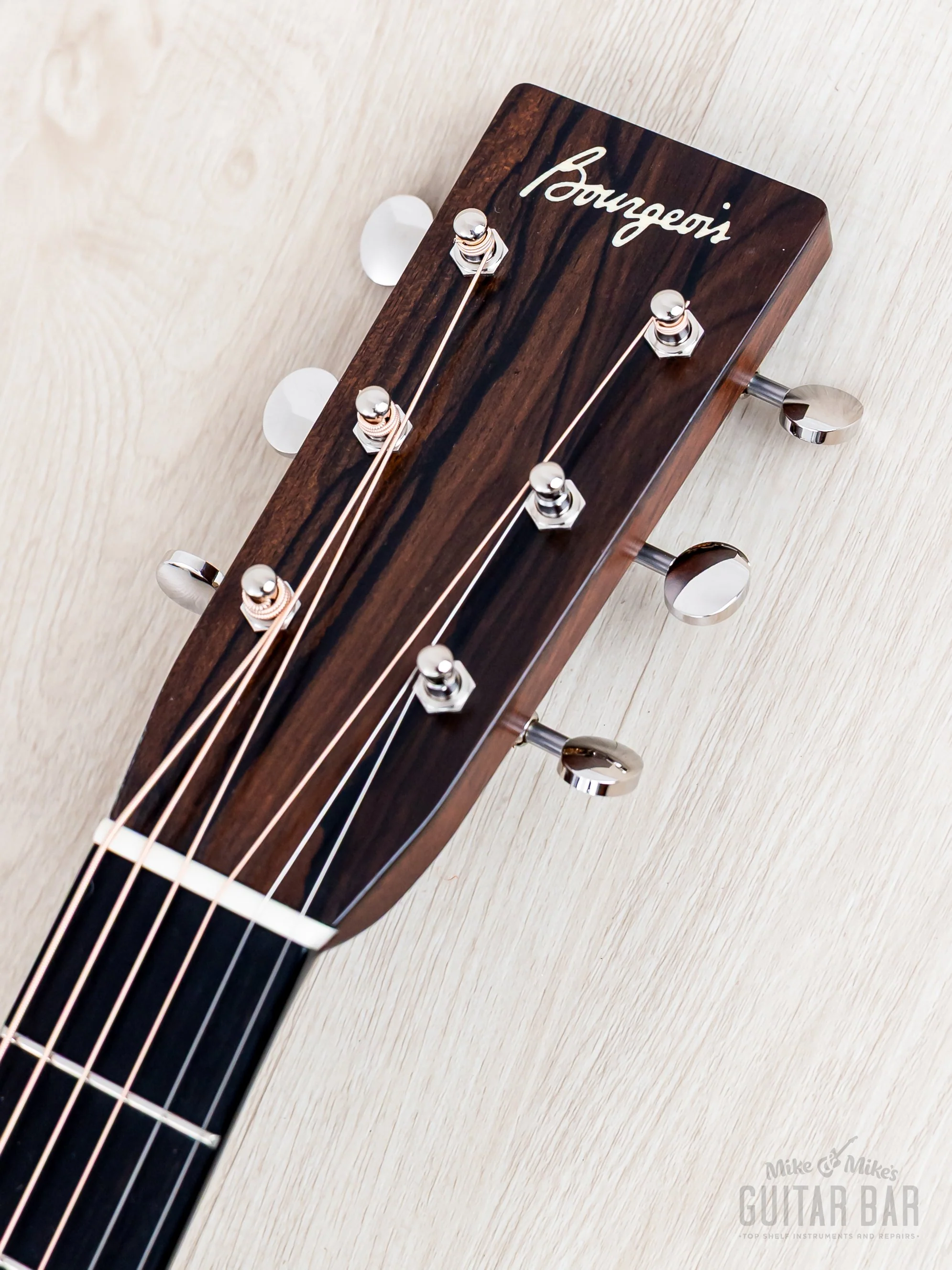 2024 Bourgeois Professional Series 00 Hogtop Mahogany Body w/ Gloss Finish, Case & Tags - Image 4