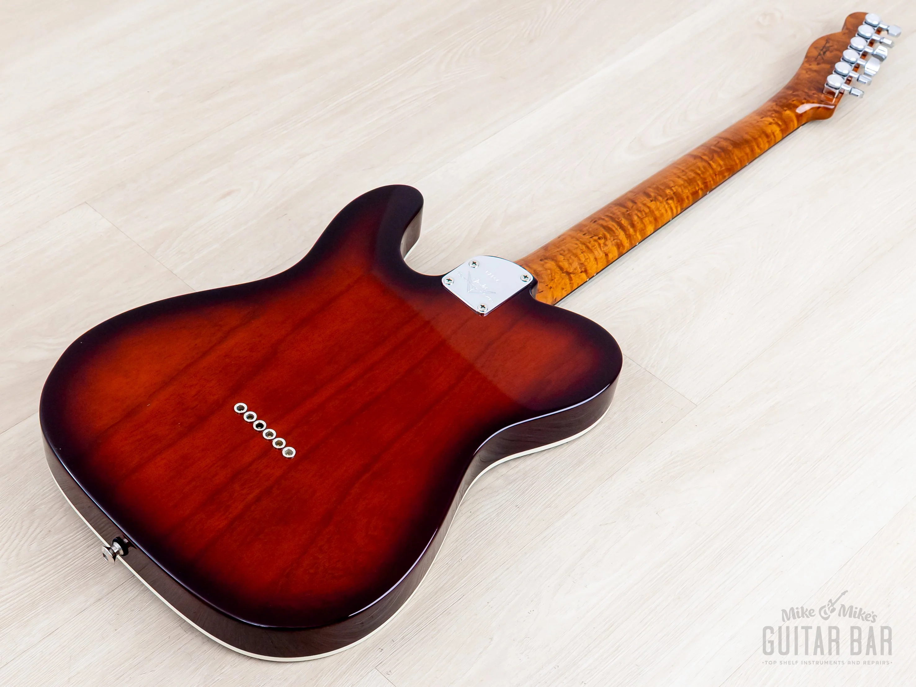 2024 Fender Custom Shop American Custom Telecaster NOS Violin Burst w/ Seymour Duncan SH-55 Humbucker - Image 12