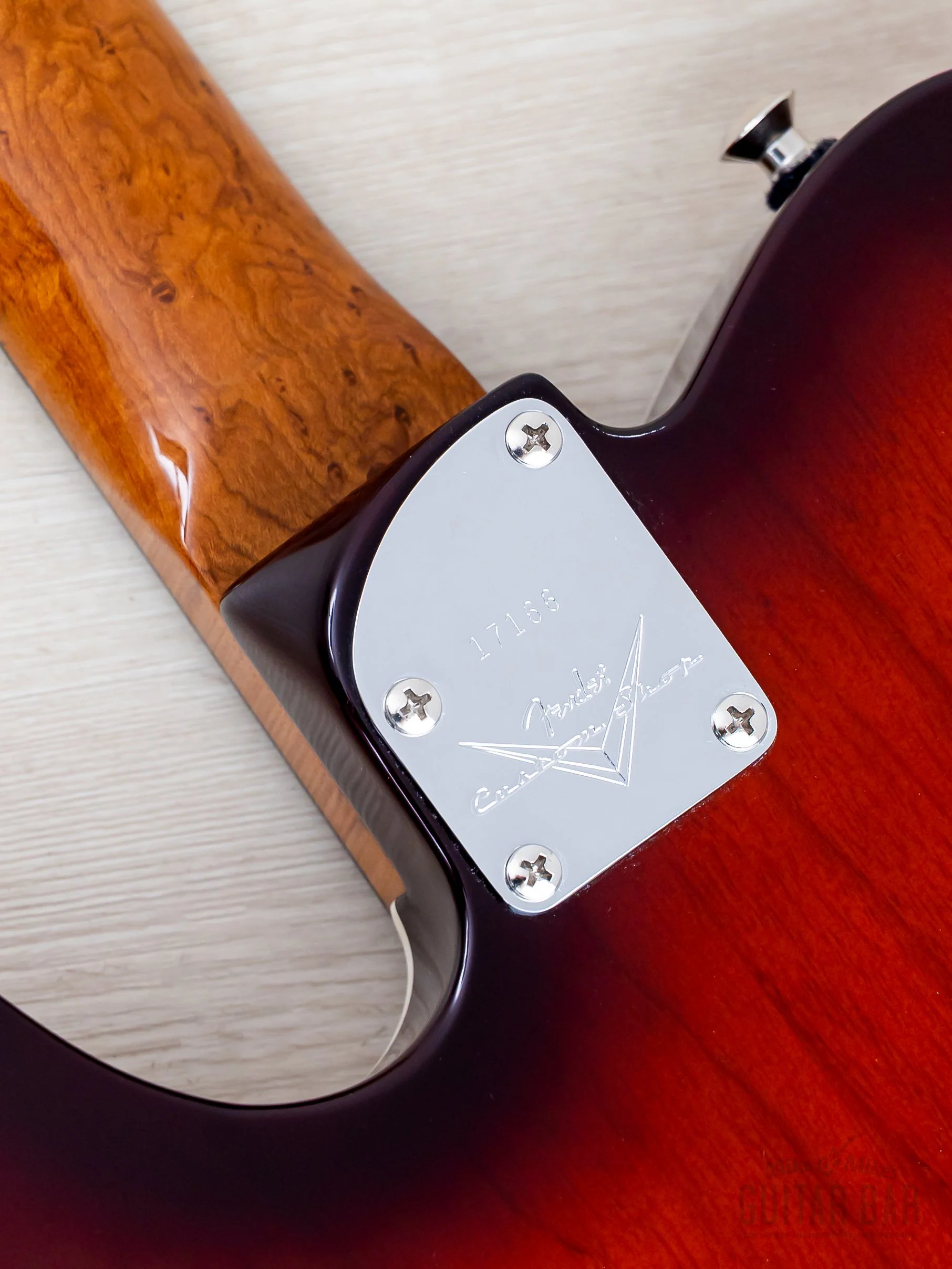 2024 Fender Custom Shop American Custom Telecaster NOS Violin Burst w/ Seymour Duncan SH-55 Humbucker - Image 14