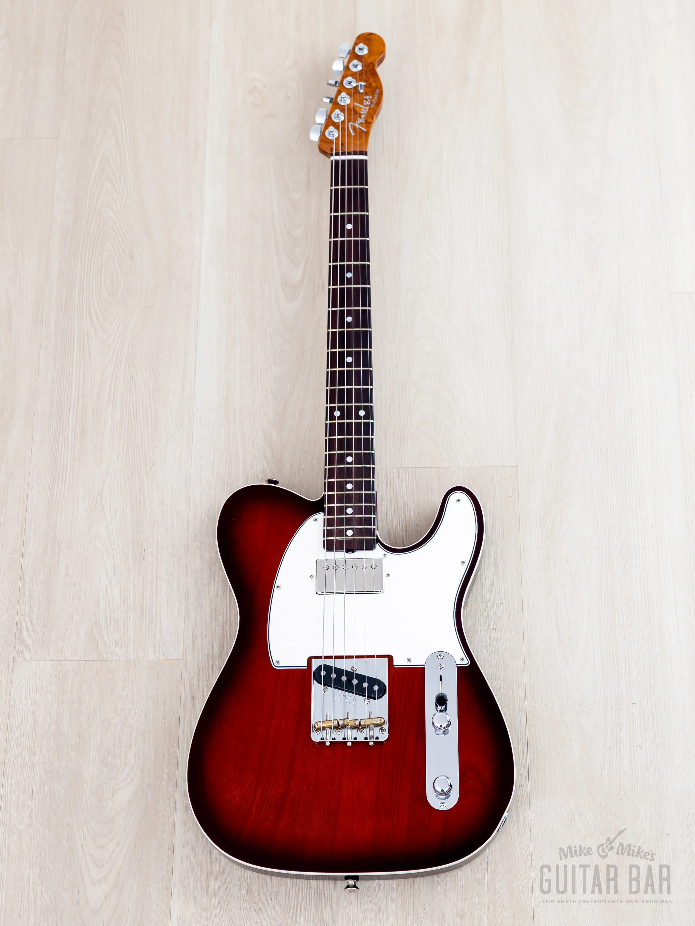 2024 Fender Custom Shop American Custom Telecaster NOS Violin Burst w/ Seymour Duncan SH-55 Humbucker - Image 2