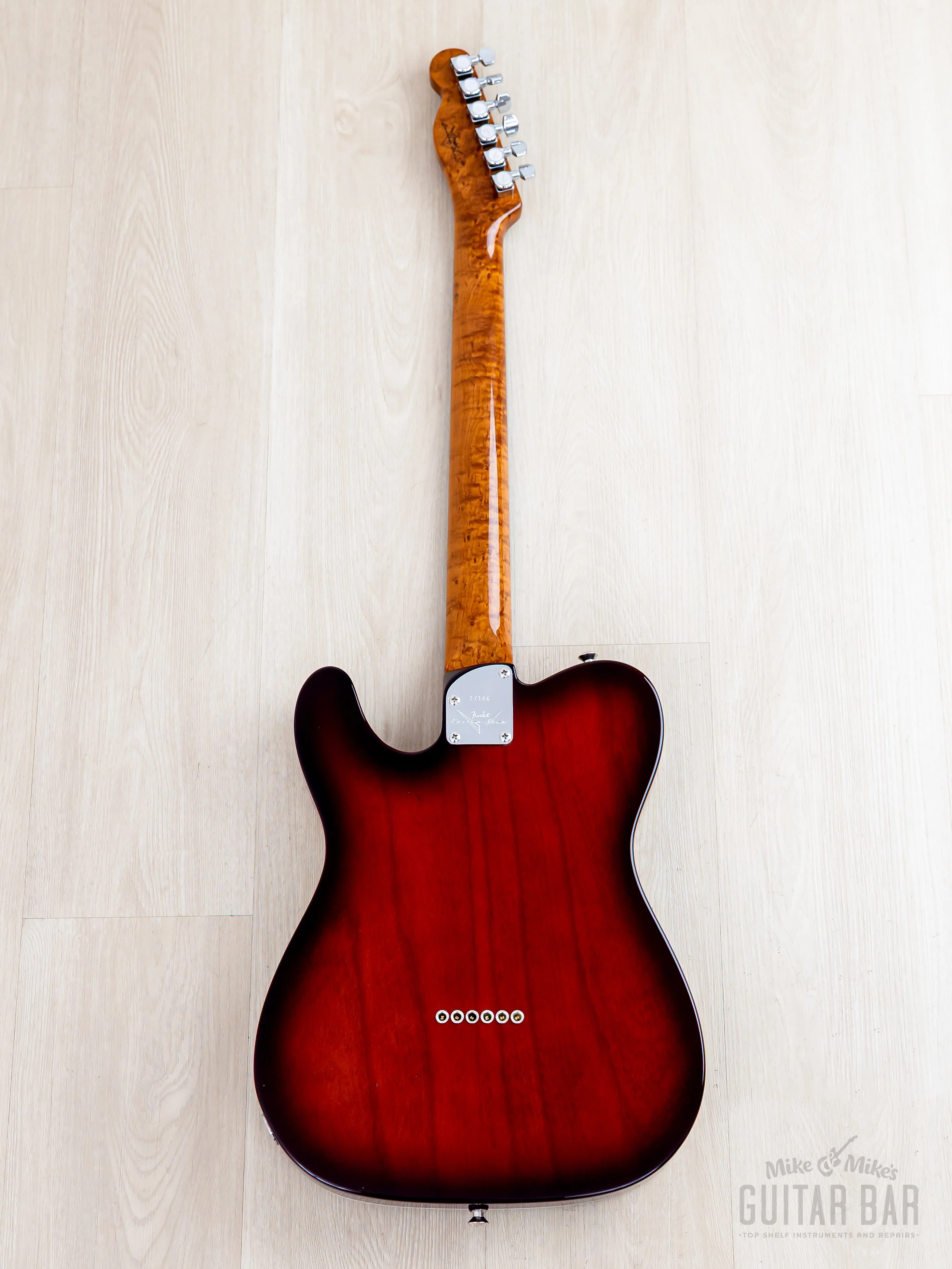 2024 Fender Custom Shop American Custom Telecaster NOS Violin Burst w/ Seymour Duncan SH-55 Humbucker - Image 3